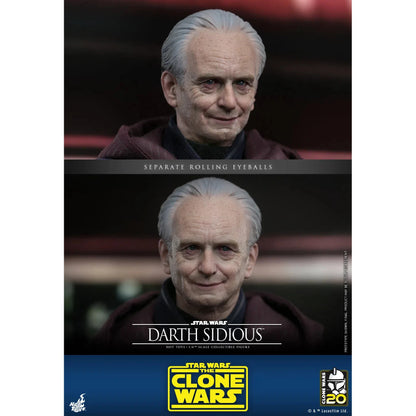 Darth Sidious: The Clone Wars: Star Wars - Hot Toys Action Figure