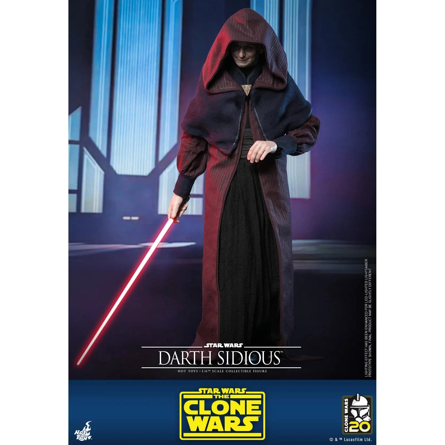 Darth Sidious: The Clone Wars: Star Wars Hot Toys