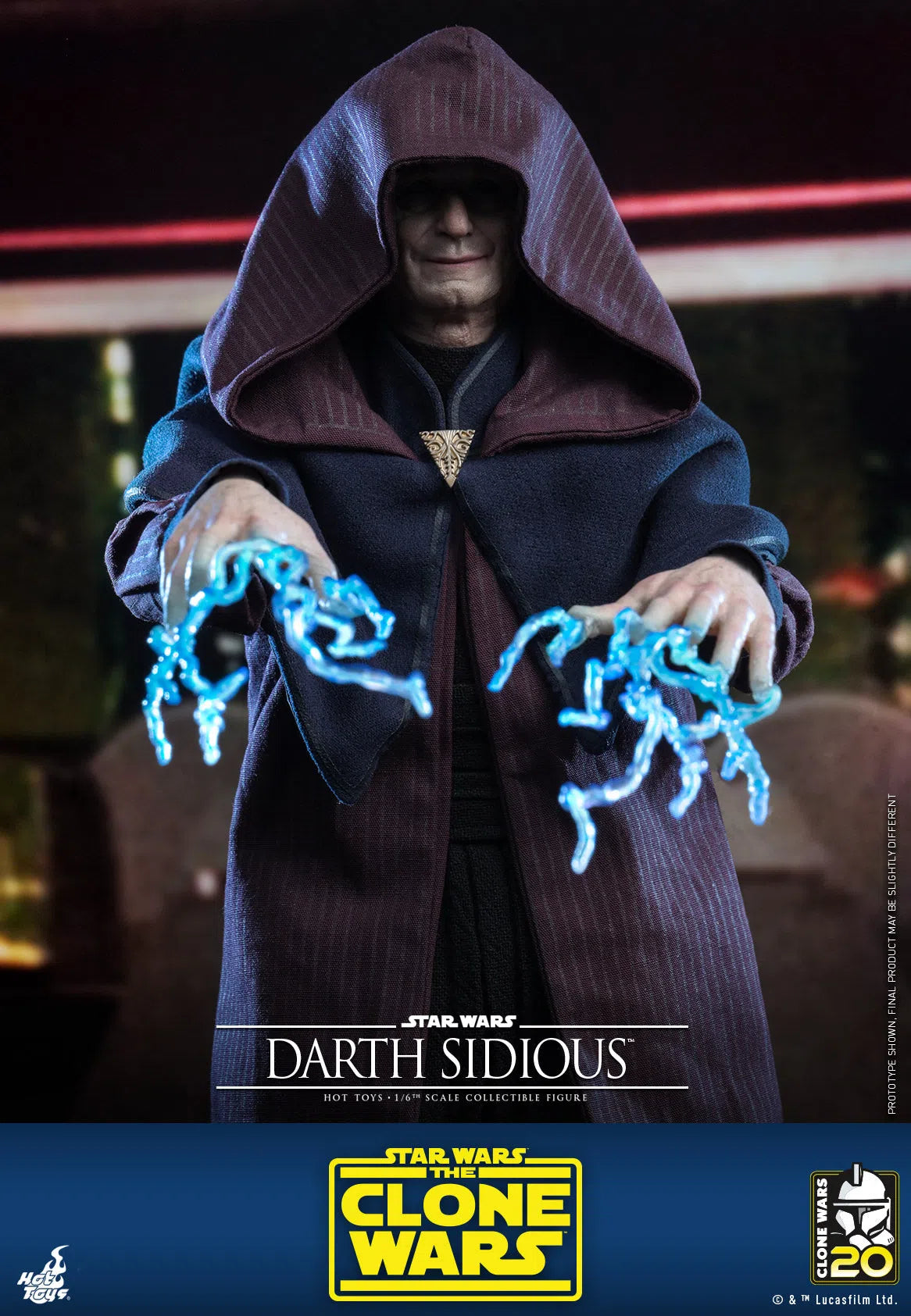 Darth Sidious: The Clone Wars: Star Wars Hot Toys