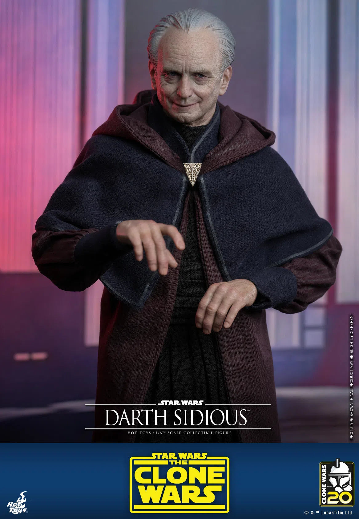 Darth Sidious: The Clone Wars: Star Wars Hot Toys