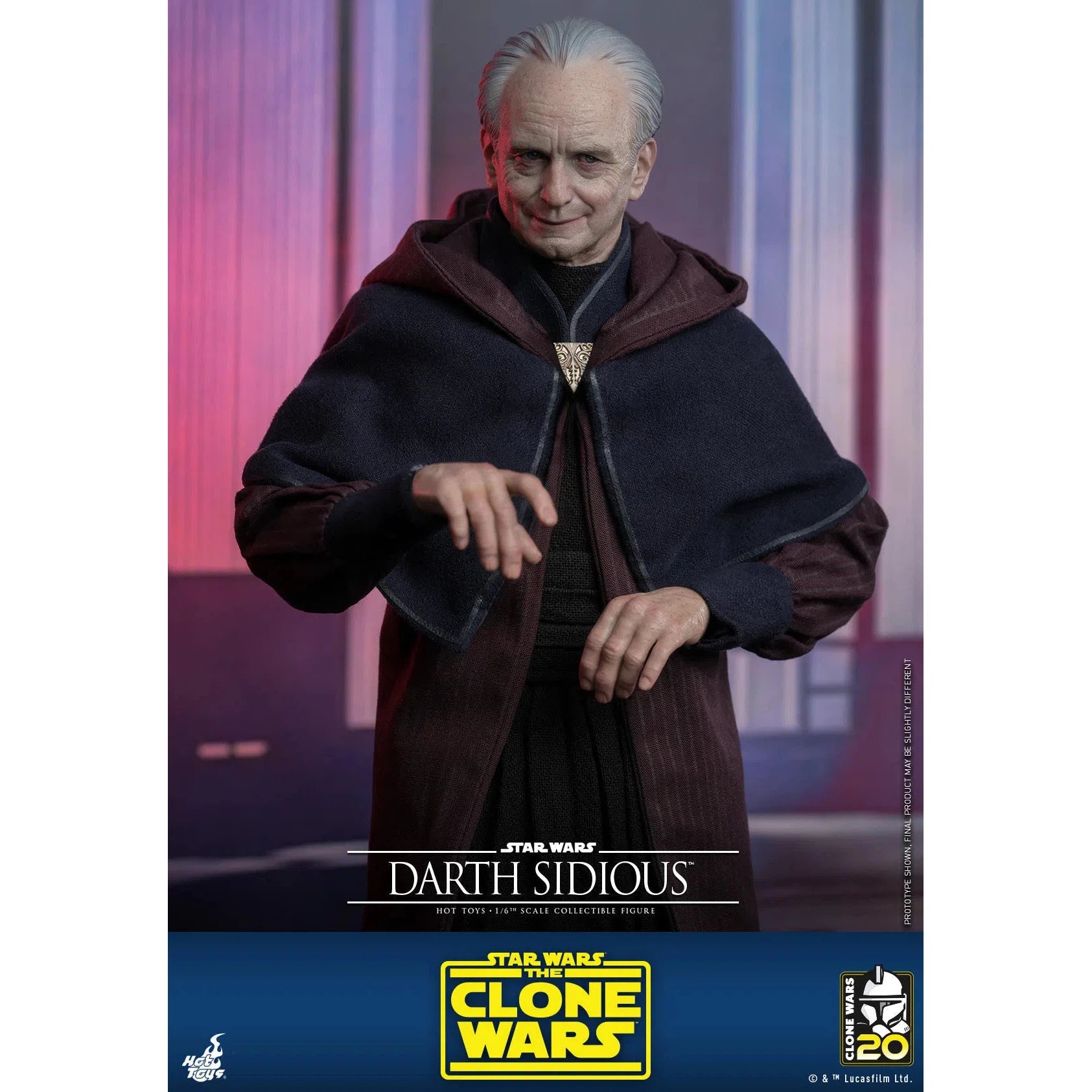 Darth Sidious: The Clone Wars: Star Wars Hot Toys