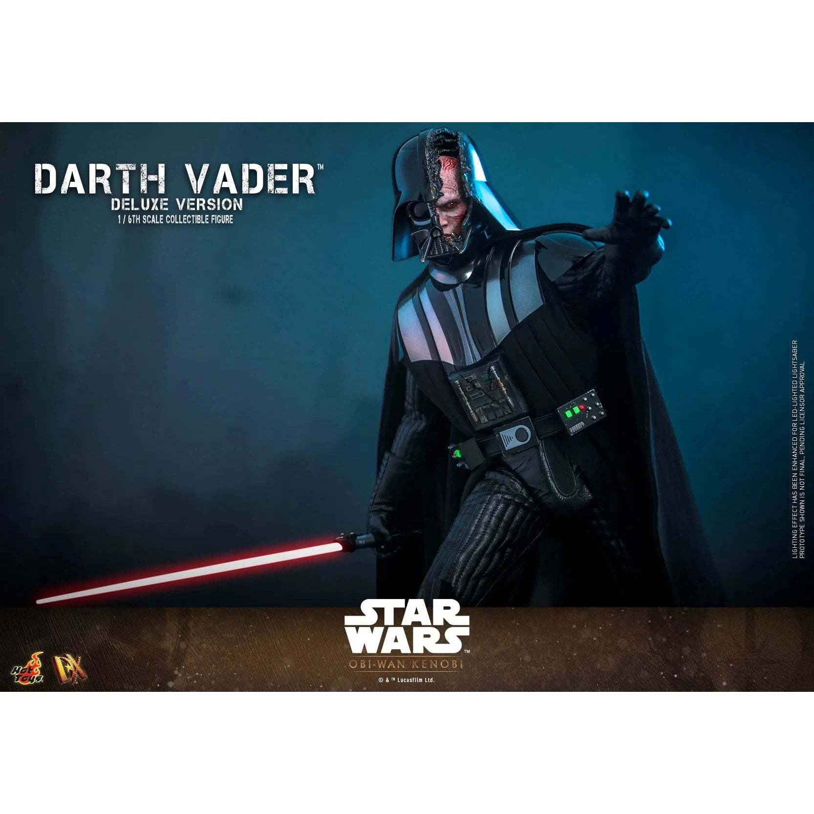 Darth Vader: DX28: Star Wars: Obi-Wan Kenobi: Deluxe Hot Toys