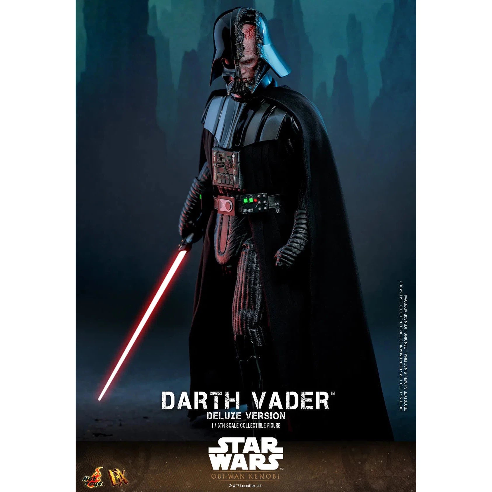 Darth Vader: DX28: Star Wars: Obi-Wan Kenobi: Deluxe Hot Toys