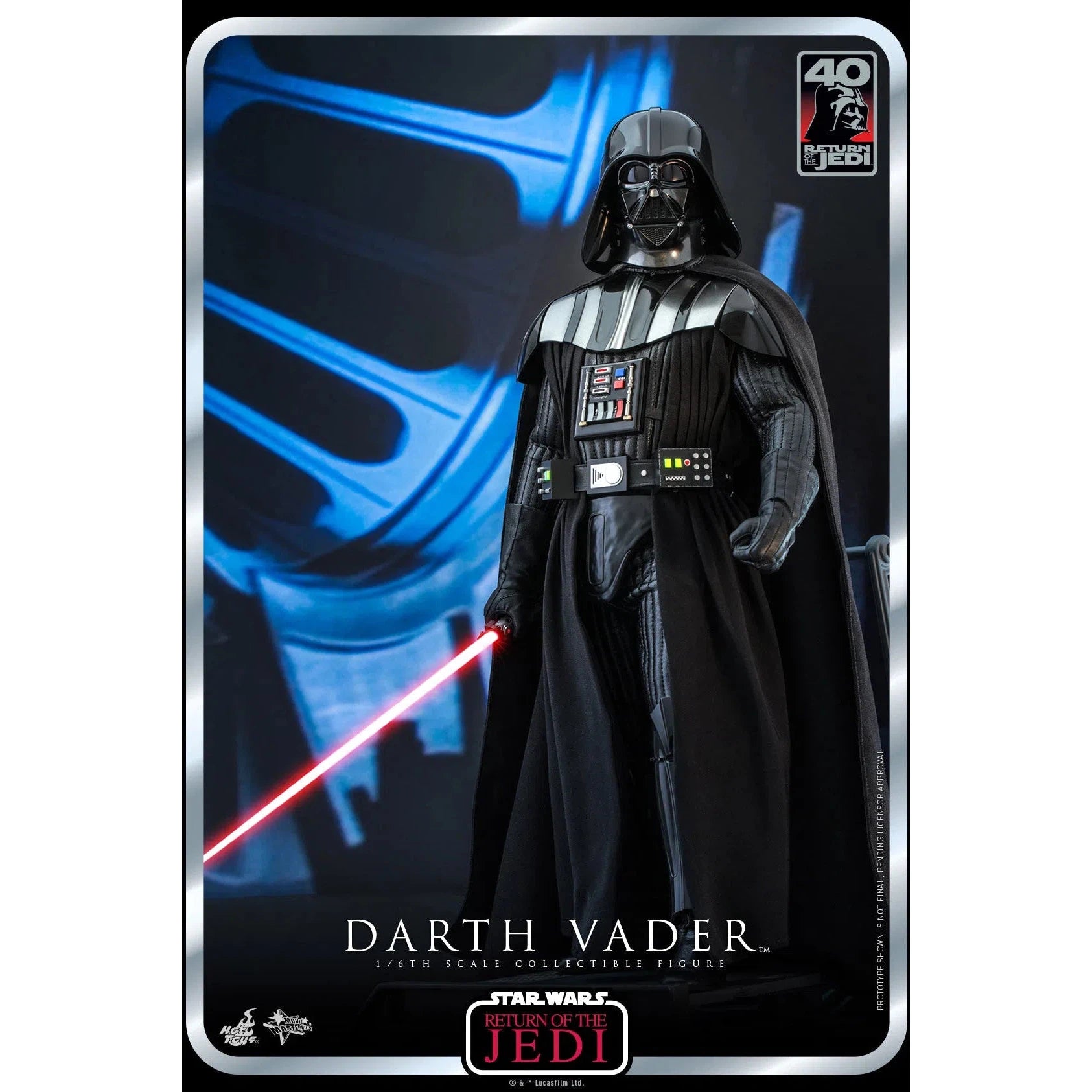 Darth Vader: Star Wars: Return Of The Jedi: 40th Anniversary Hot Toys