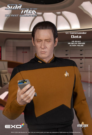 Lt. Commander Data: Standard Version: Star Trek: The NExt Generation: Exo-6: Sixth Scale-EX0-6