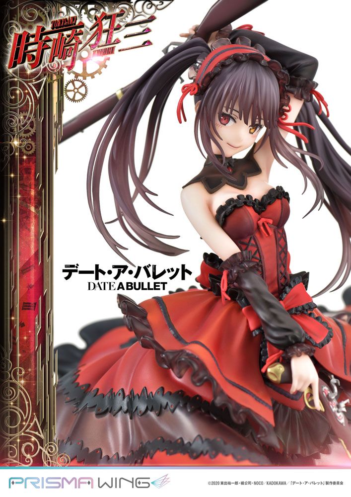 Date A Live Fragment: Date A Bullet Prisma Wing PVC Statue 1/7 Kurumi Tokisaki 2 - Prime 1 Studio Statues