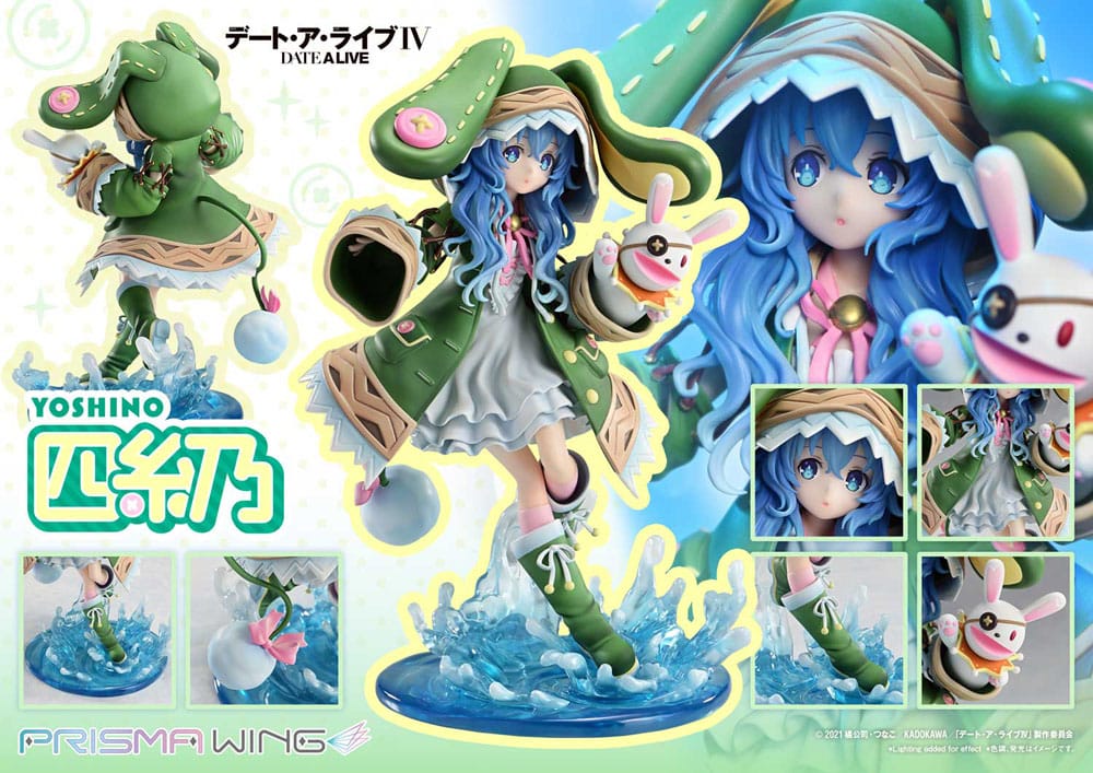 Date A Live Prisma Wing PVC Statue 1/7 Yoshino 20 cm - Prime 1 Studio Statues