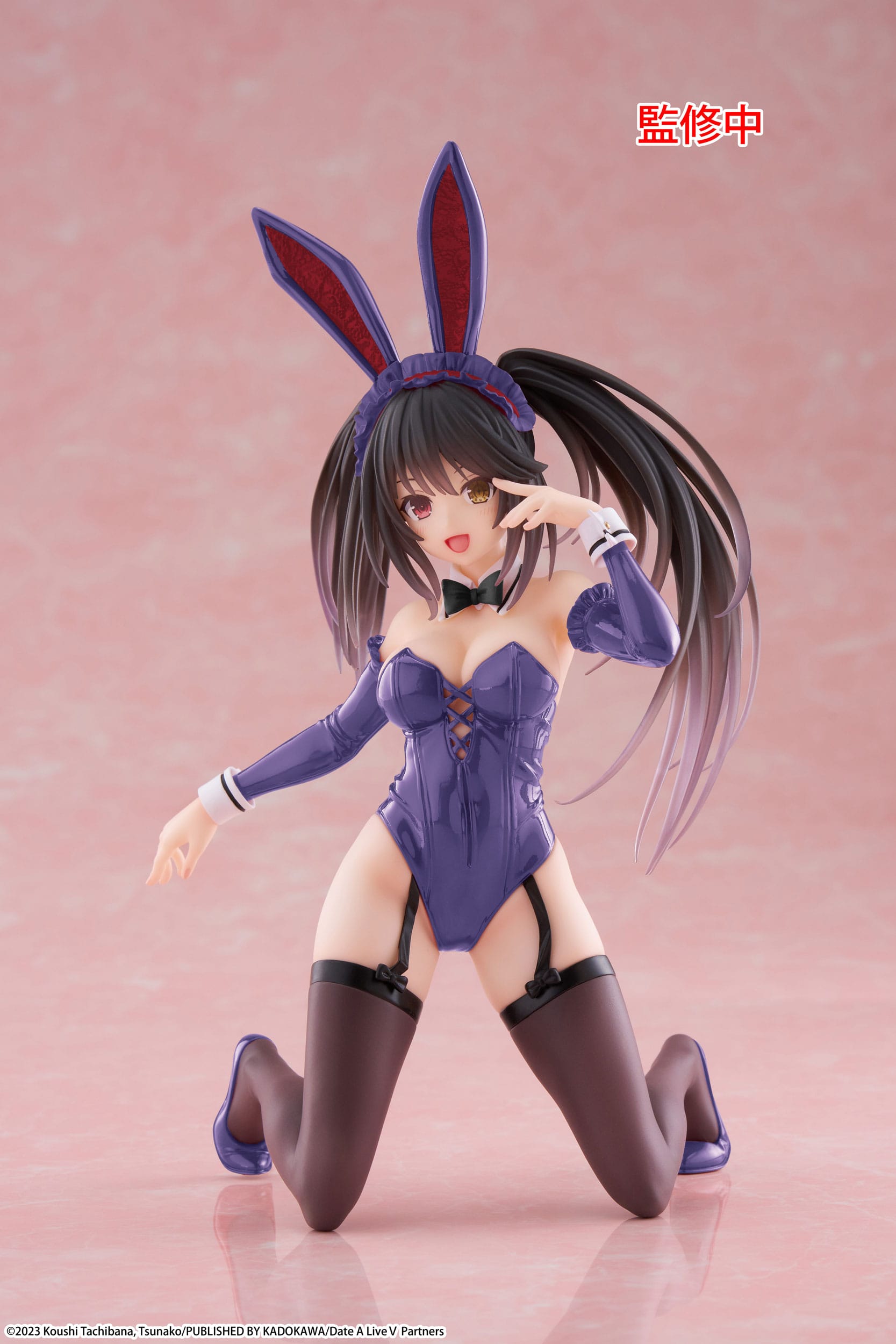 Date A Live V Desktop Cute Kurumi Tokisaki (Bunny Ver.) Figure (Renewal Edition) - Taito Figure