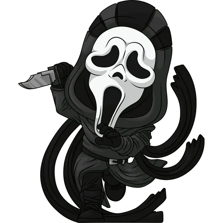 Dead By Daylight: Ghost Face: Vinyl Figure - YouTooz Vinyl Figure