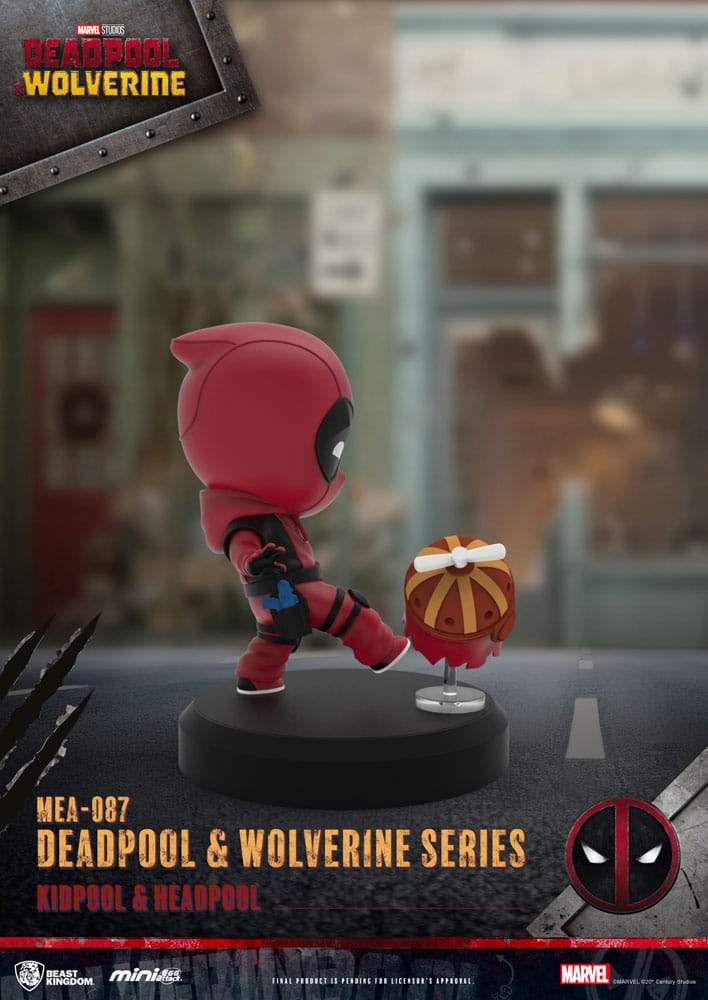 Deadpool 3 Deadpool & Wolverine Series Mini Egg Attack Figures - Beast Kingdom Toys Mini-figures, Blind Boxes