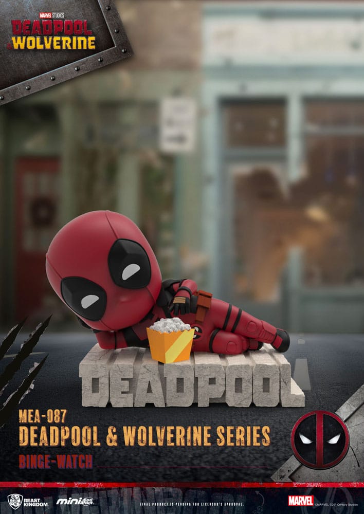 Deadpool 3 Deadpool & Wolverine Series Mini Egg Attack Figures - Beast Kingdom Toys Mini-figures, Blind Boxes