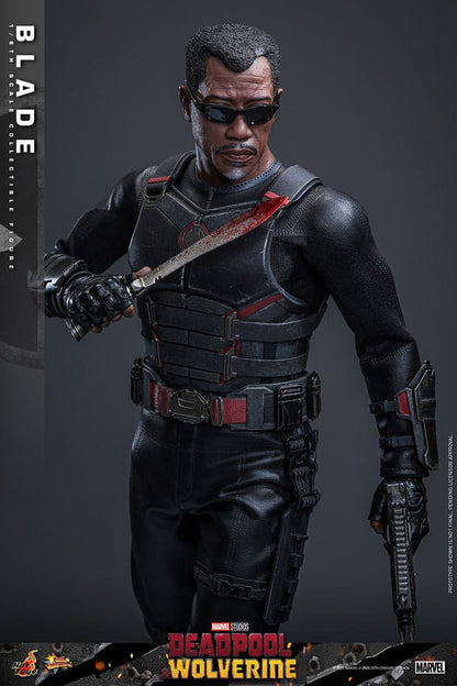 Deadpool & Wolverine: Blade: 1/6 Scale Action Figure - Hot Toys Action Figure