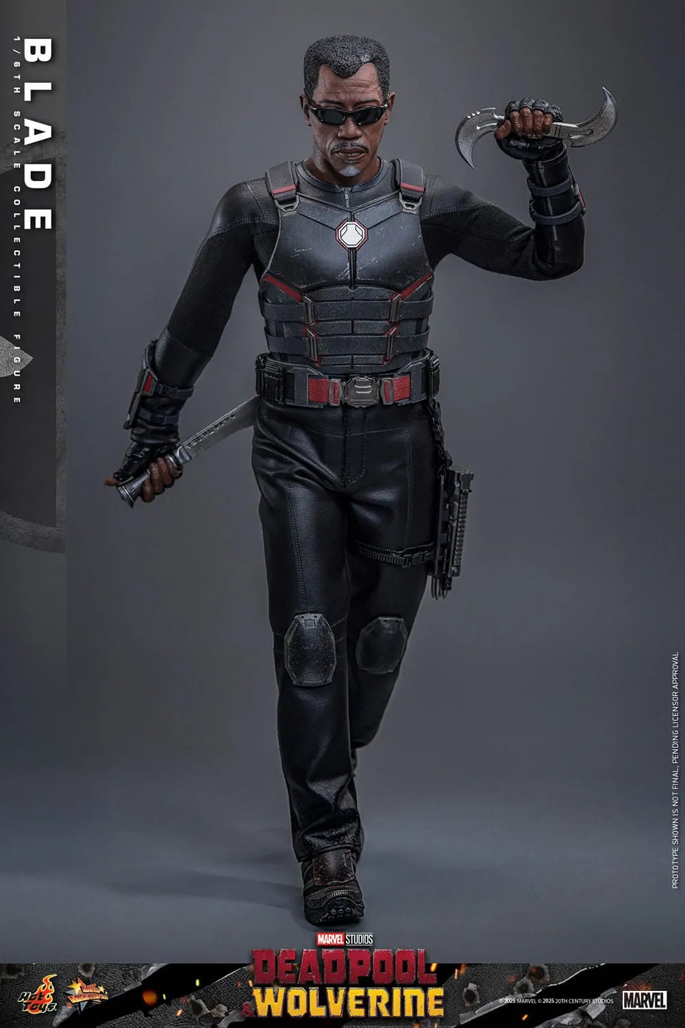 Deadpool & Wolverine: Blade: MMS791: 1/6th Scale Action Figure: Hot Toys Hot Toys