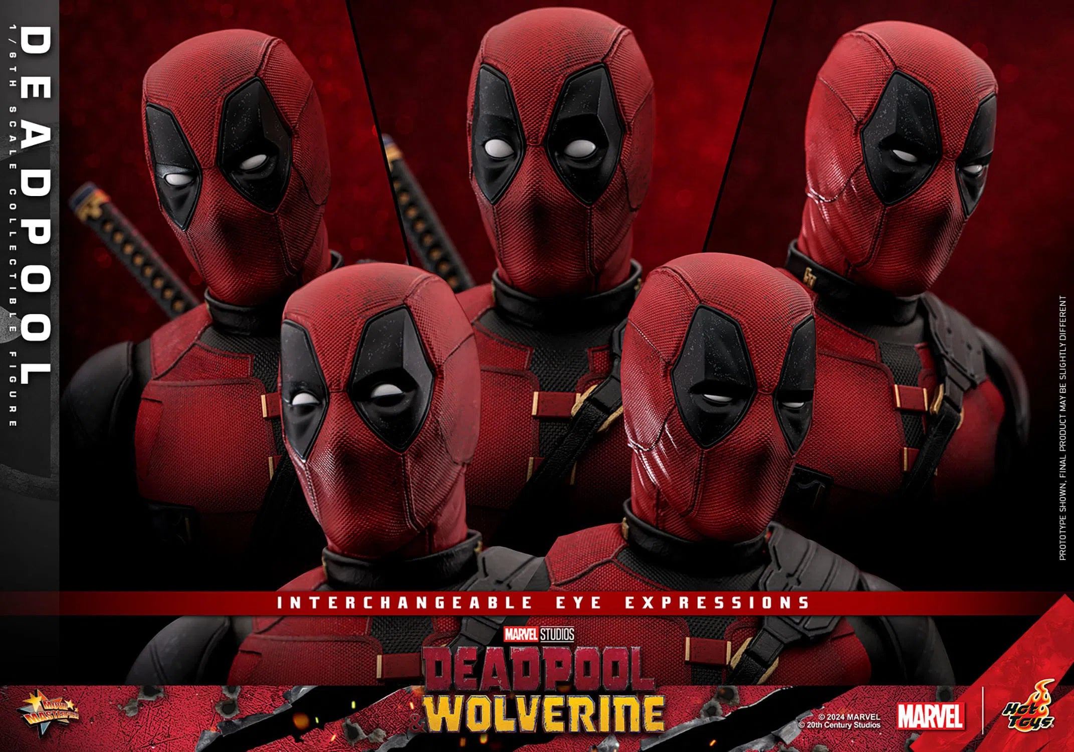 Deadpool & Wolverine: Deadpool: Hot Toys Hot Toys