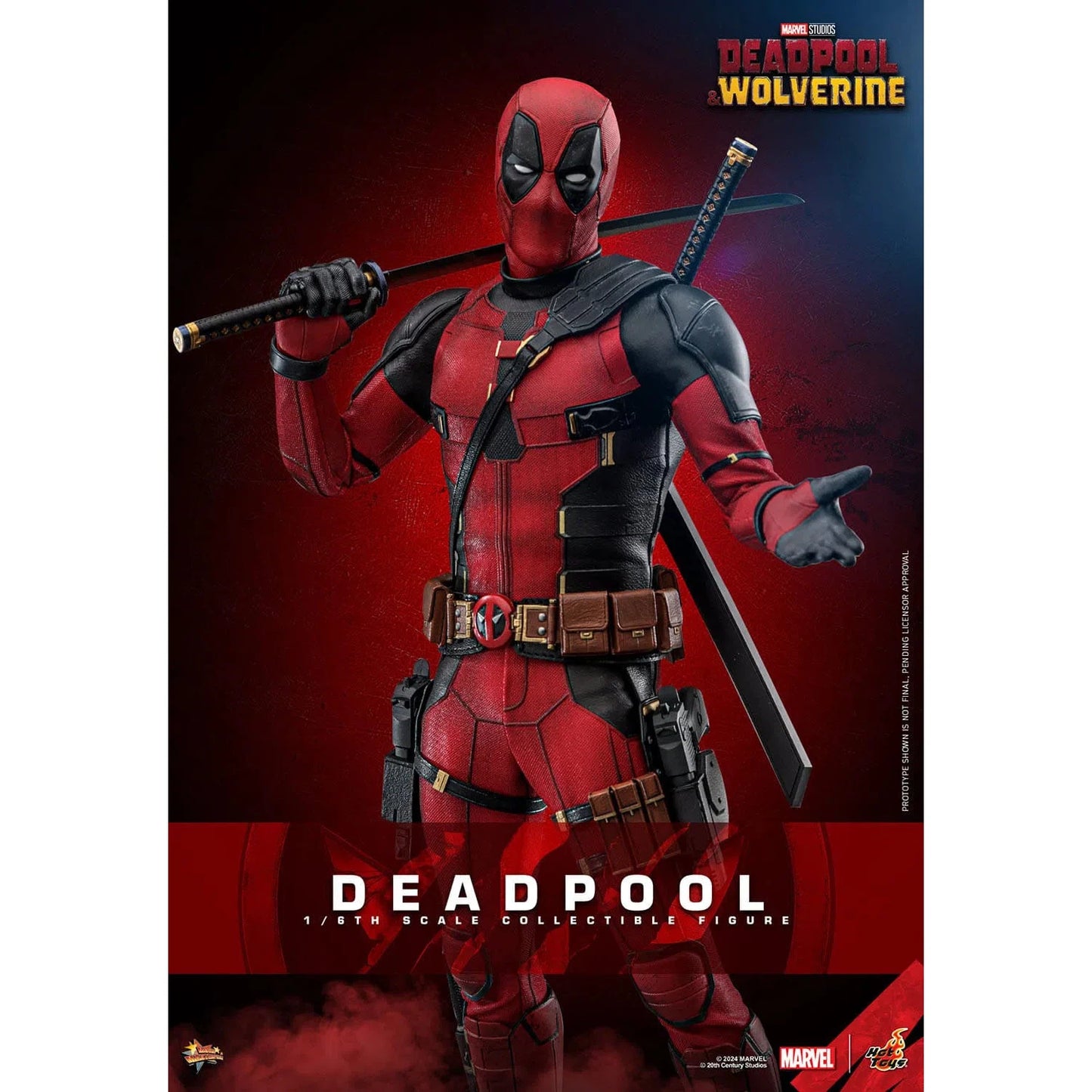 Deadpool & Wolverine: Deadpool: Hot Toys Hot Toys