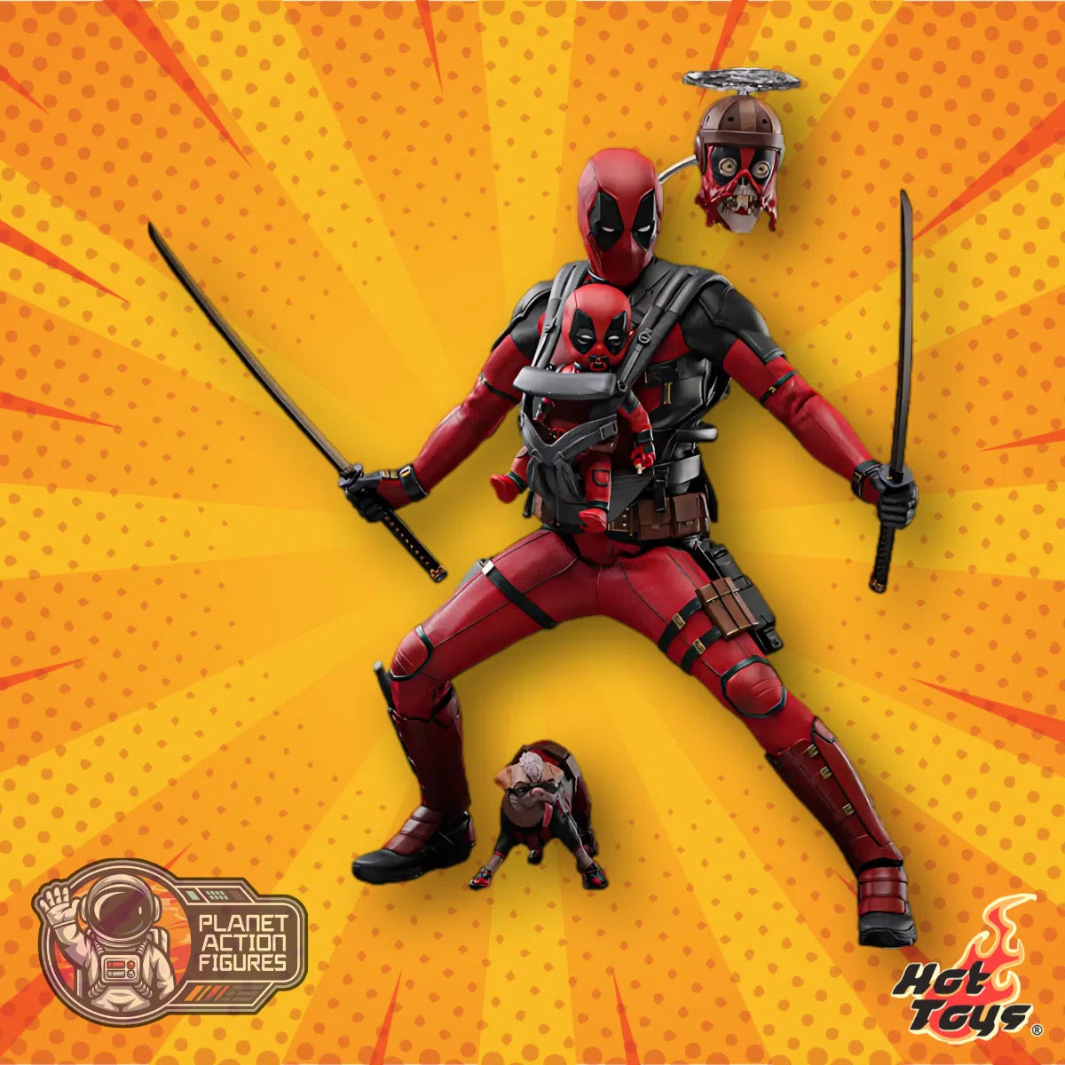 Deadpool & Wolverine: Deadpool: Hot Toys Hot Toys