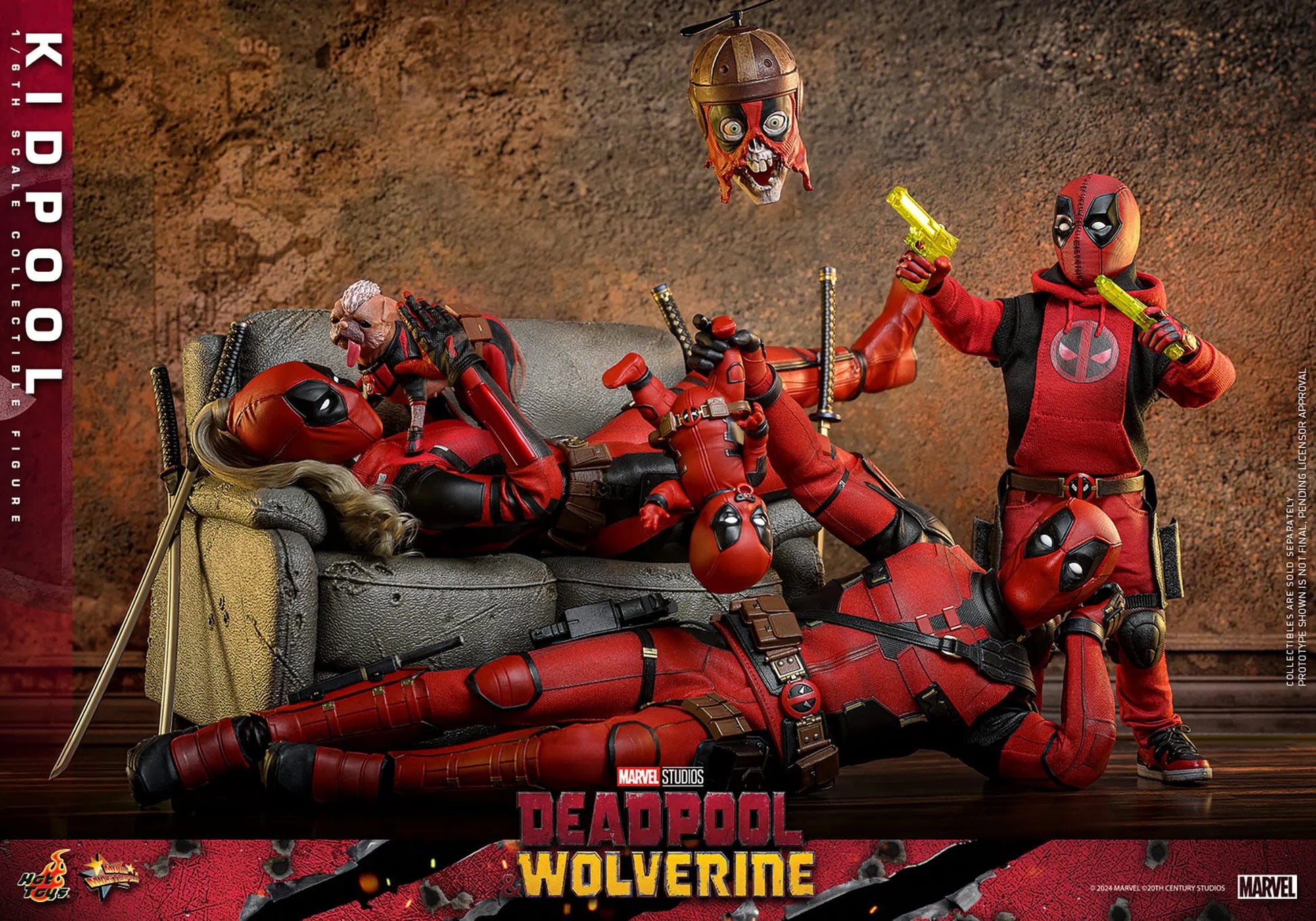 Deadpool & Wolverine: Kidpool: Hot Toys Hot Toys
