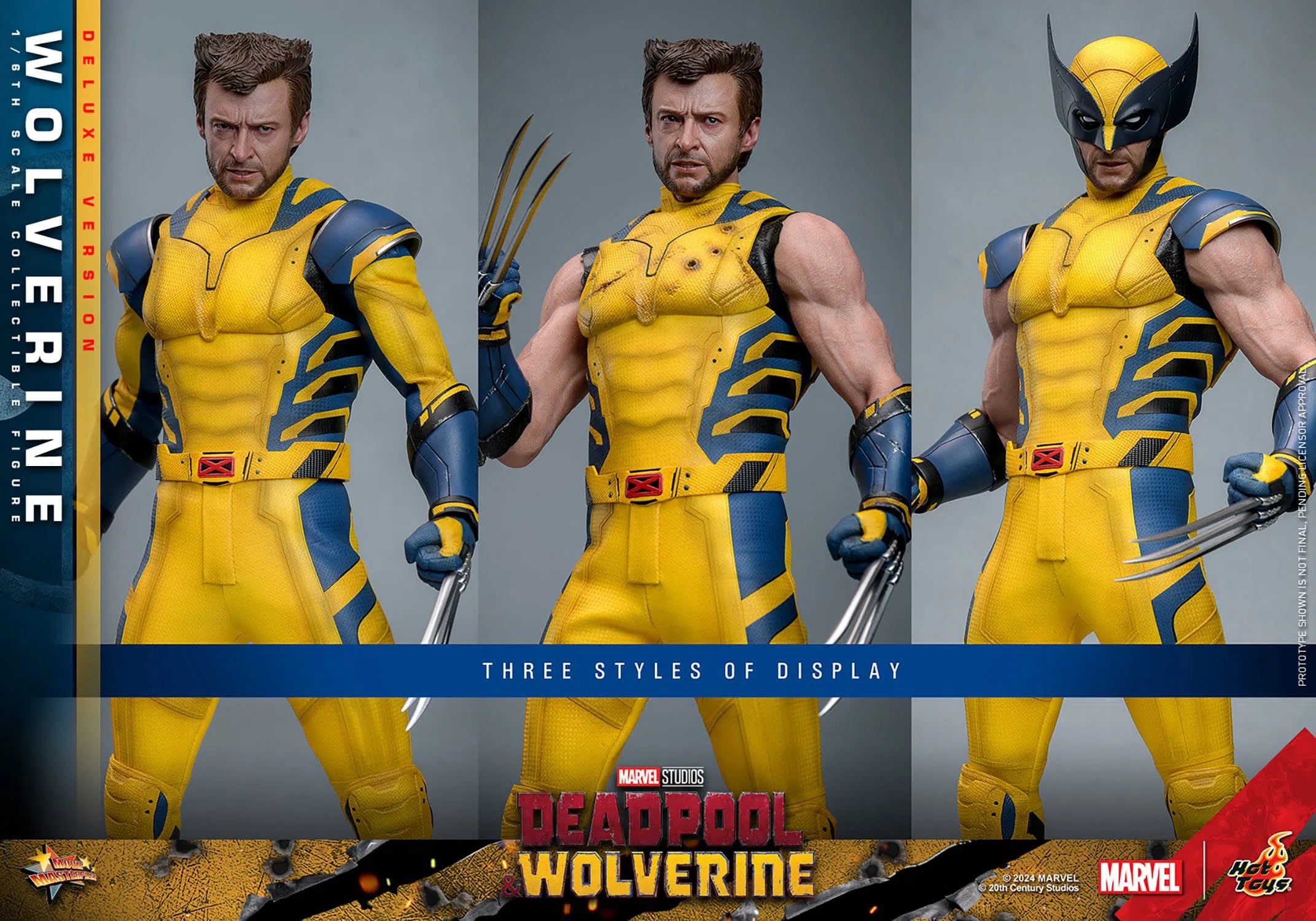 Deadpool & Wolverine: Wolverine: Deluxe: Hot Toys Hot Toys