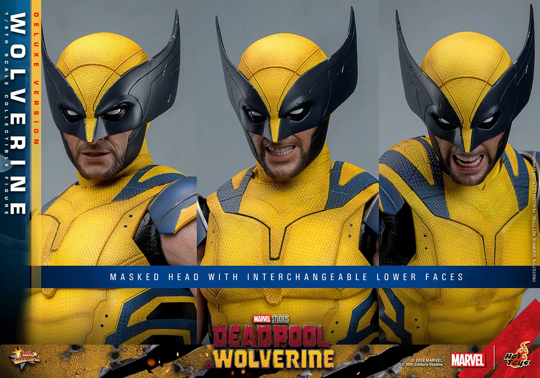 Deadpool & Wolverine: Wolverine: Deluxe: Hot Toys Hot Toys