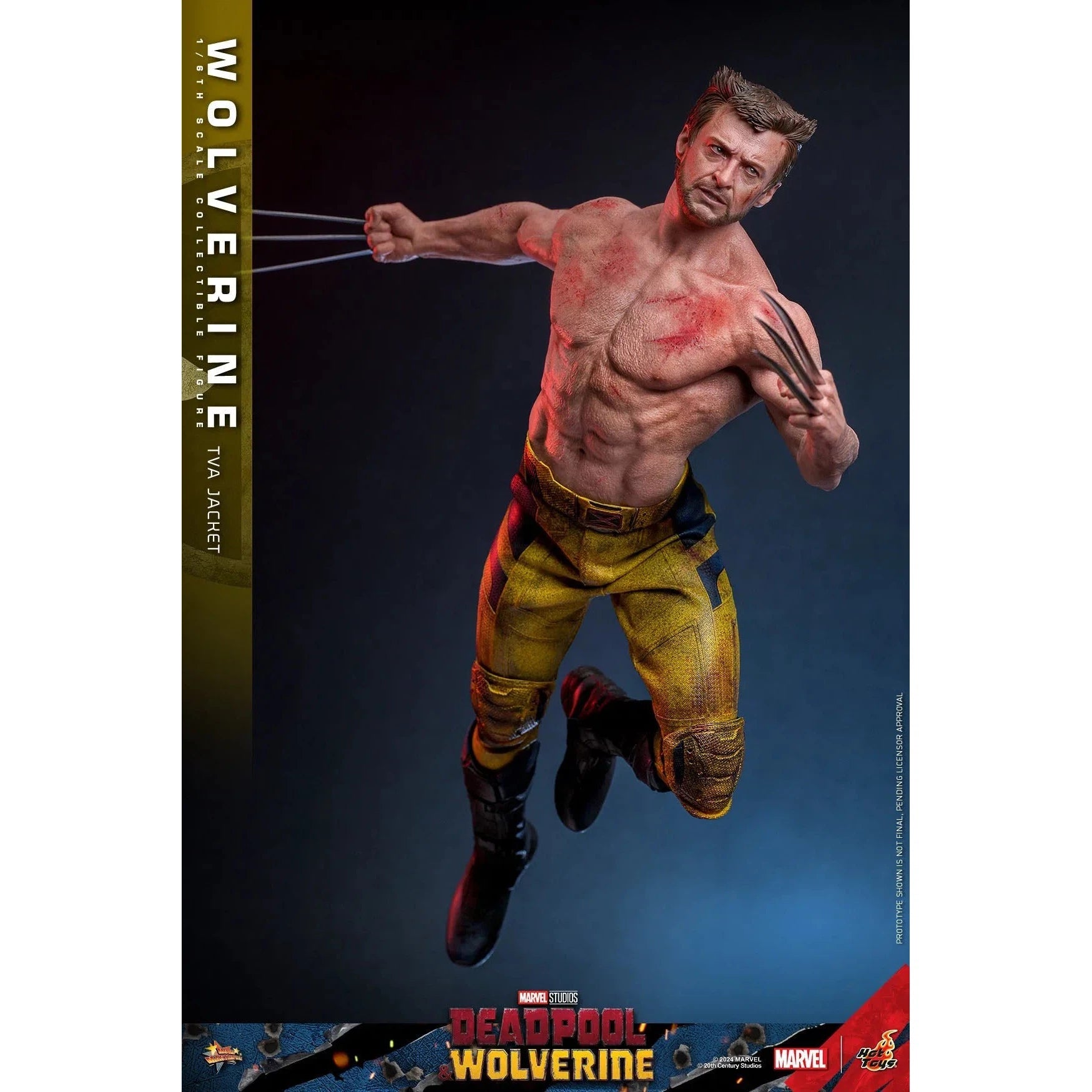 Deadpool & Wolverine: Wolverine: TVA Jacket Version: Hot Toys by Hot Toys – Action Figure, [scale], UK stockist Planet Action Figures