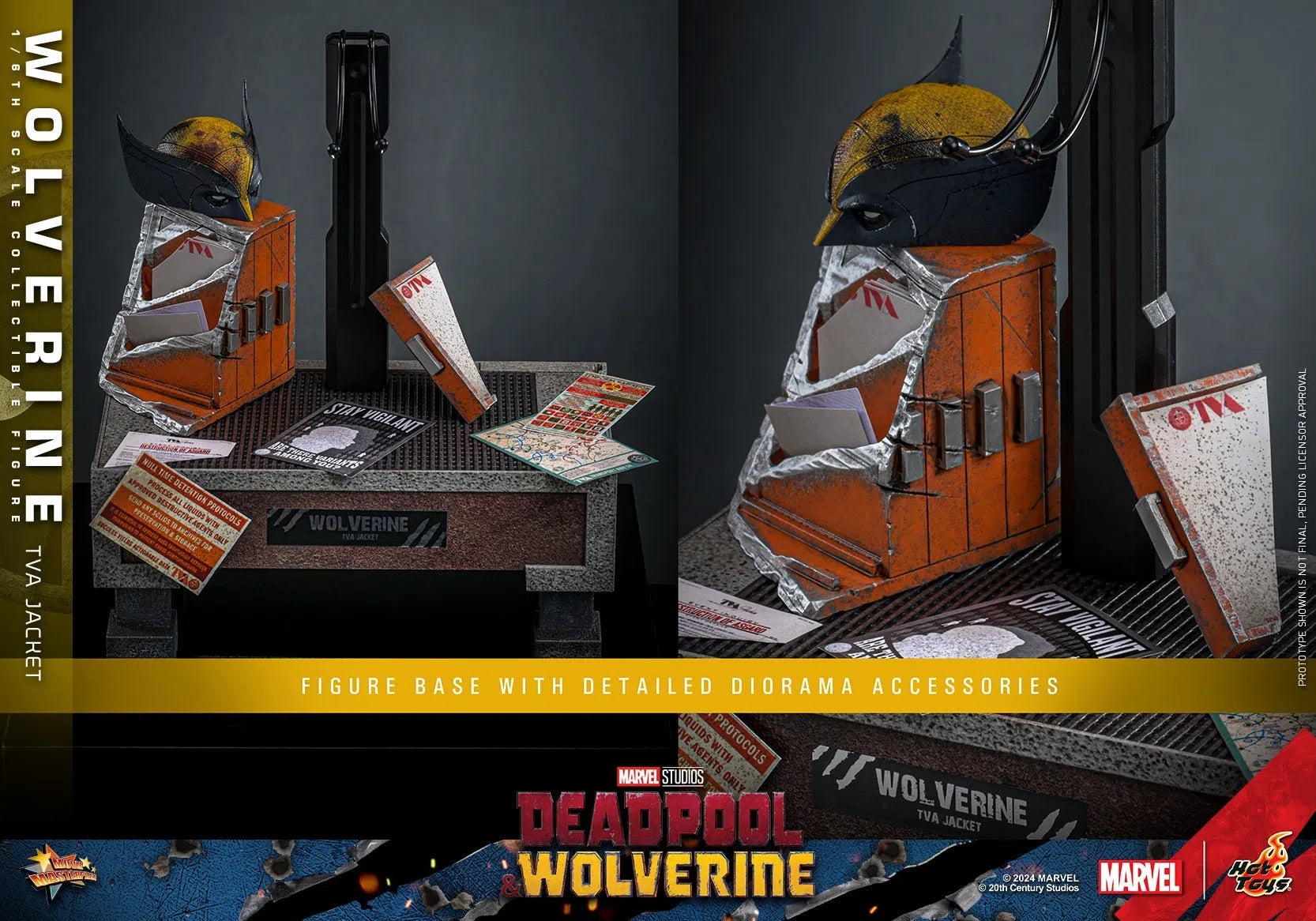 Deadpool & Wolverine: Wolverine: TVA Jacket Version: Hot Toys Hot Toys