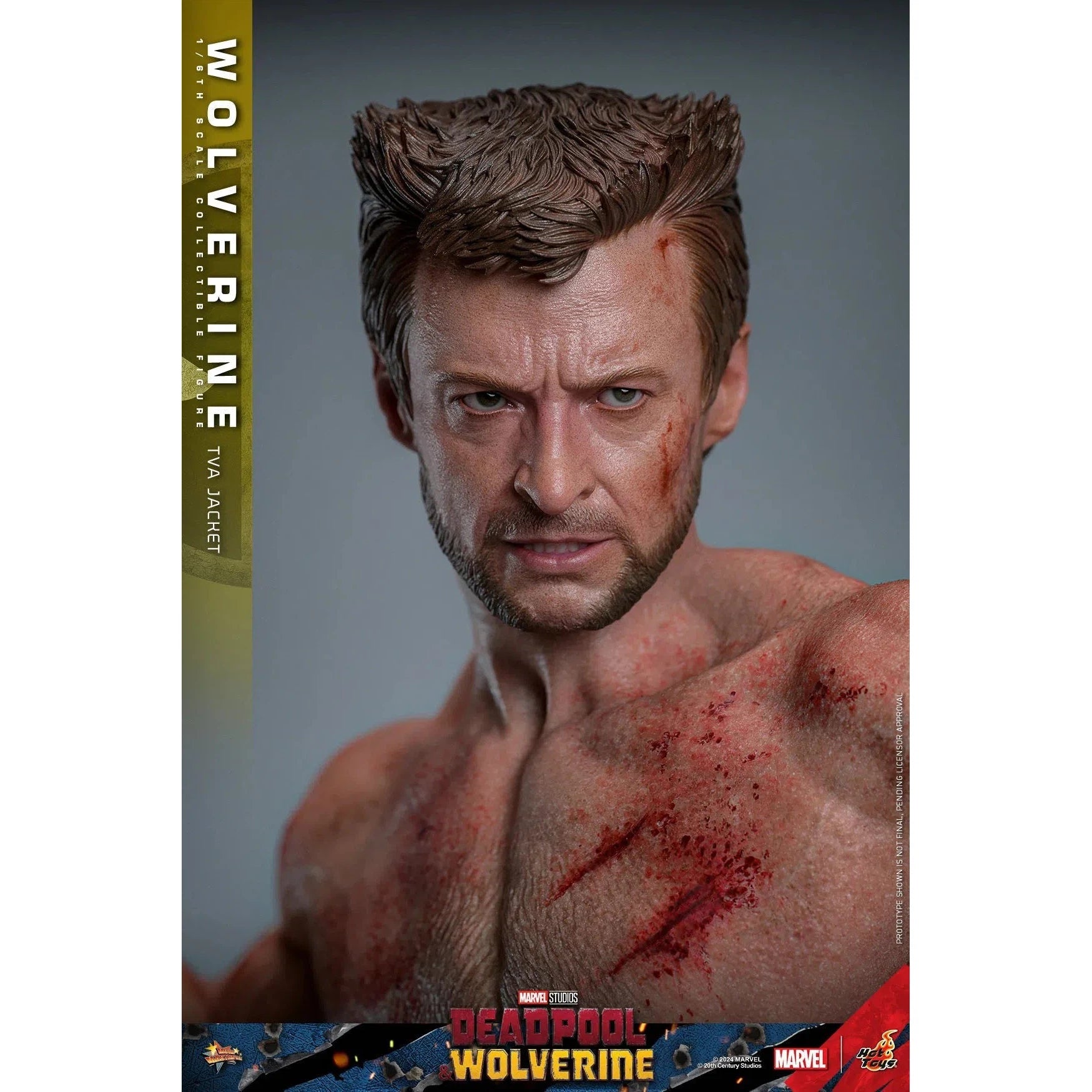 Deadpool & Wolverine: Wolverine: TVA Jacket Version: Hot Toys by Hot Toys – Action Figure, [scale], UK stockist Planet Action Figures