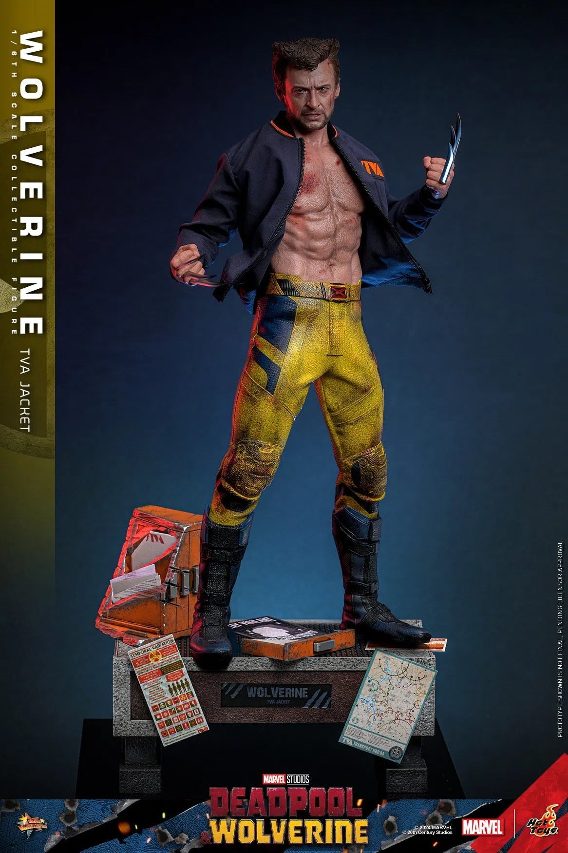 Deadpool & Wolverine: Wolverine: TVA Jacket Version: Hot Toys Hot Toys