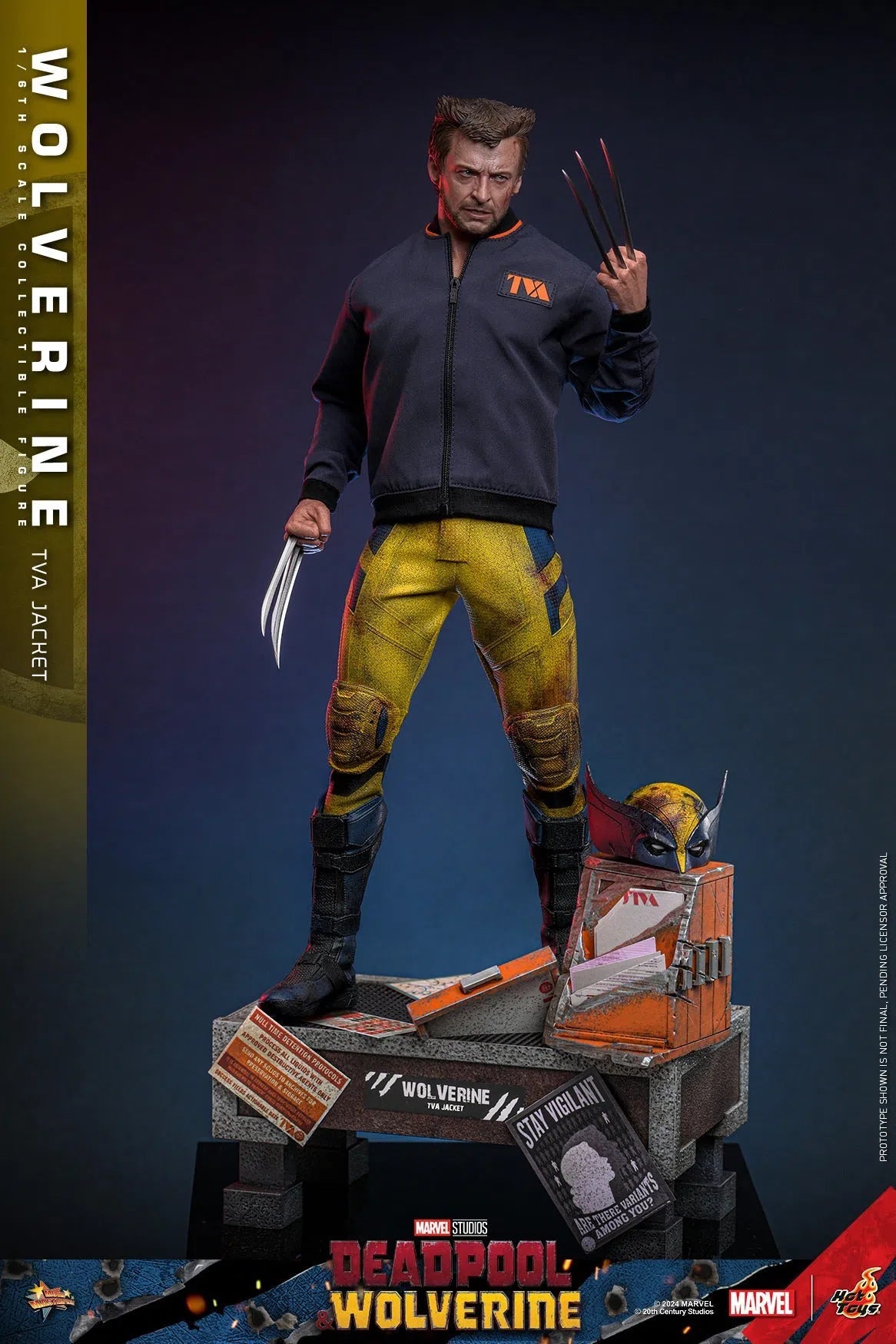 Deadpool & Wolverine: Wolverine: TVA Jacket Version: Hot Toys Hot Toys