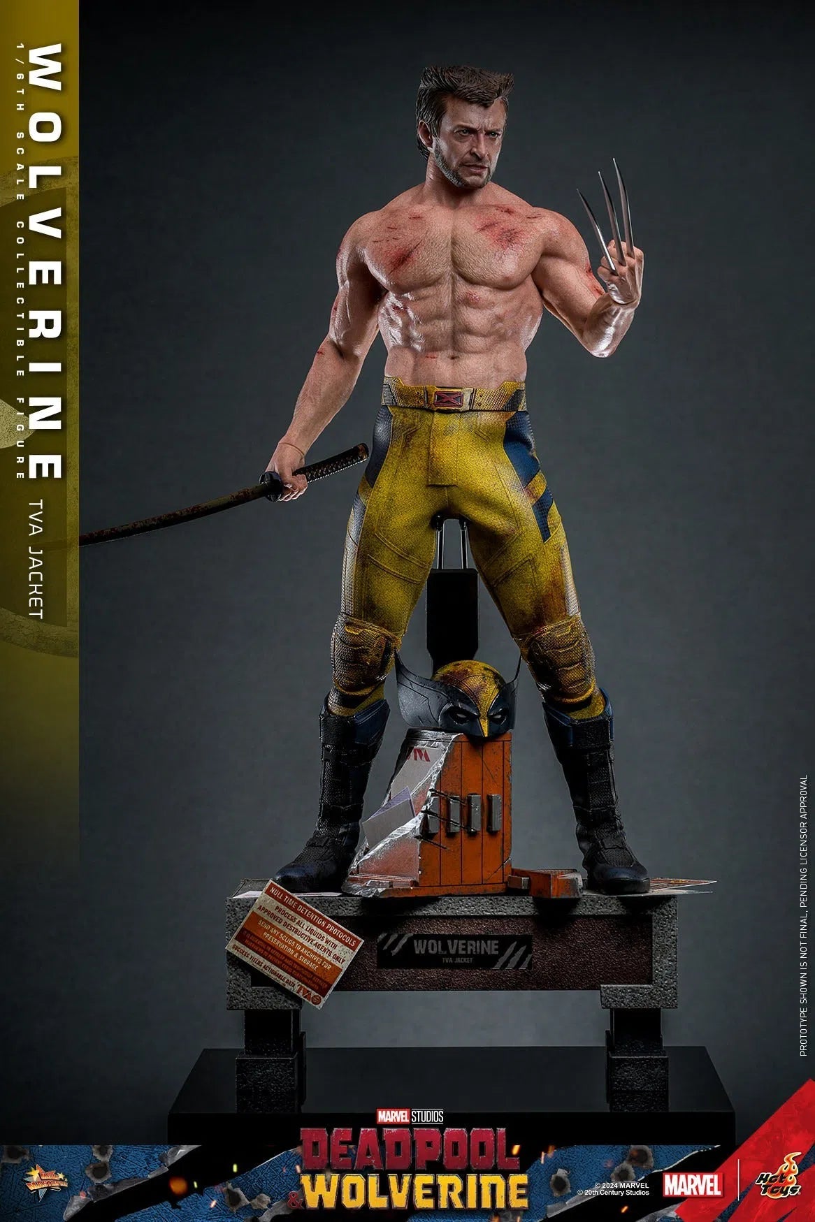 Deadpool & Wolverine: Wolverine: TVA Jacket Version: Hot Toys Hot Toys