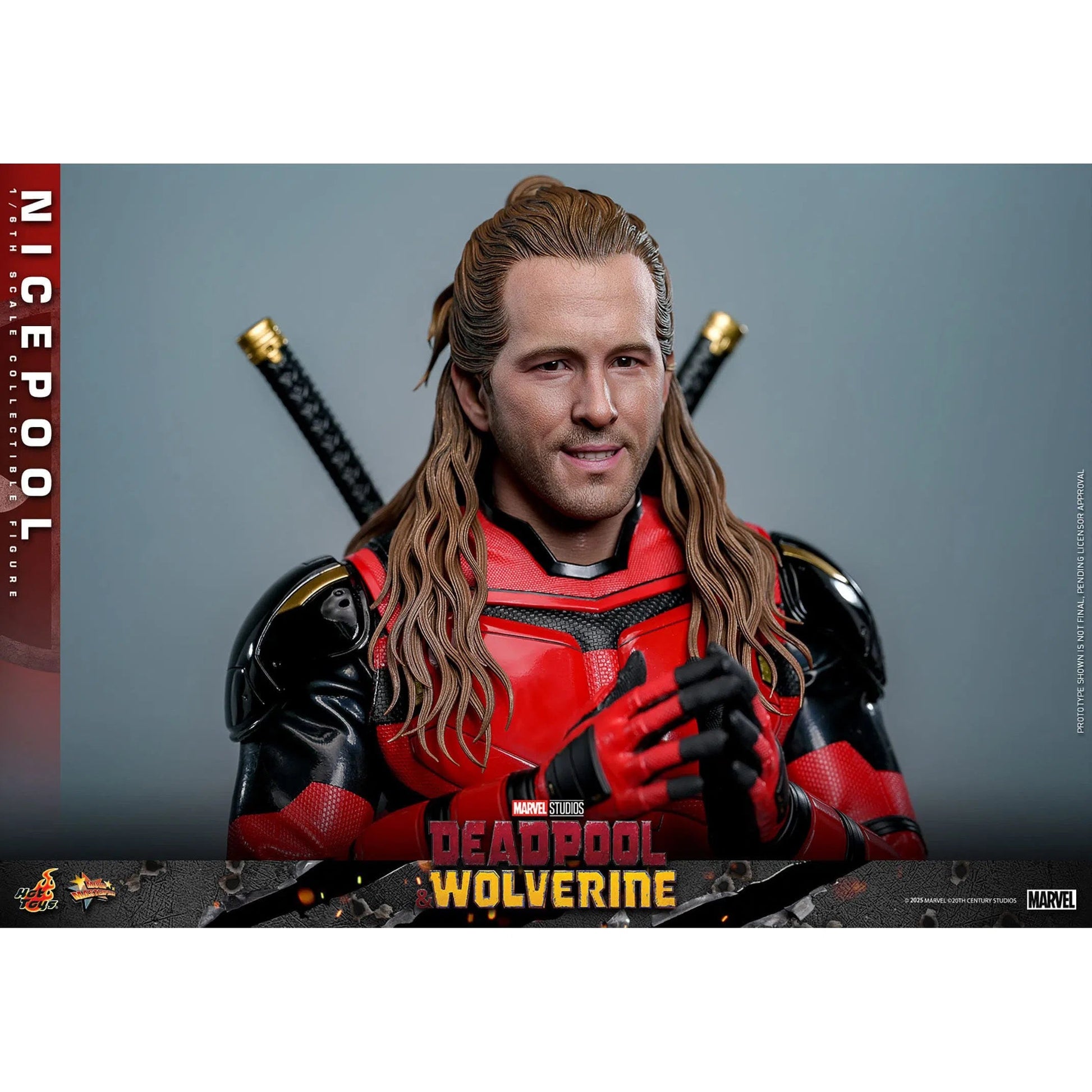 Deadpool & Wolverine:Nicepool: 1/6th - Hot Toys Action Figures