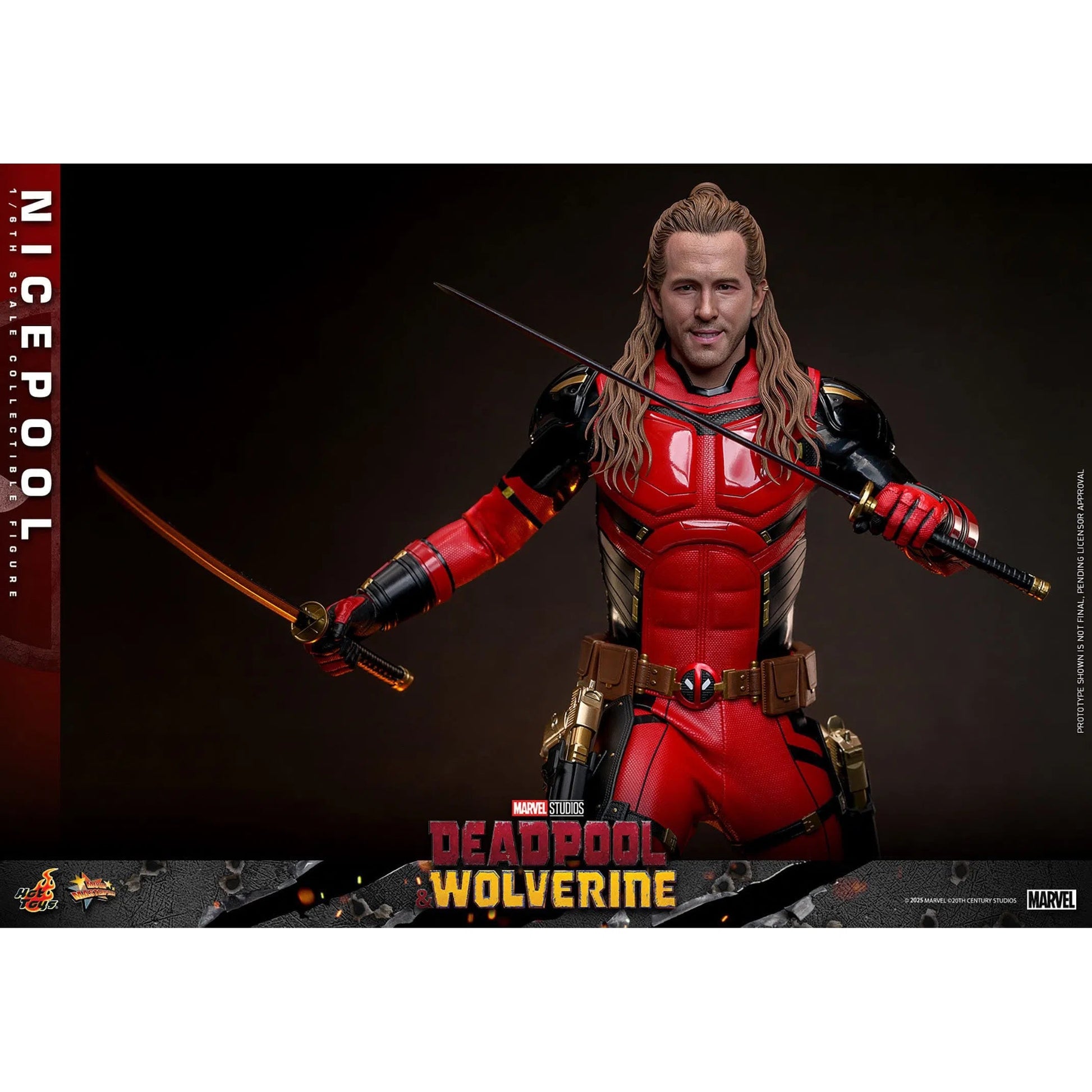 Deadpool & Wolverine:Nicepool: 1/6th Scale Action Figure - Hot Toys Action Figure