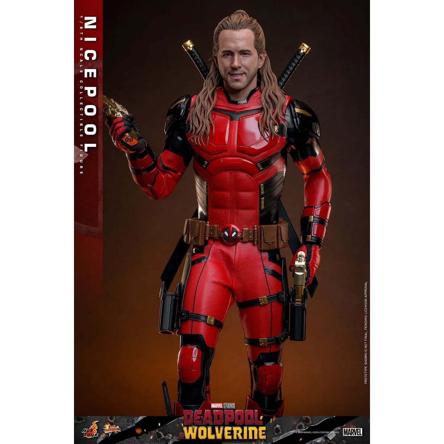 Deadpool & Wolverine:Nicepool: 1/6th Scale Action Figure - Hot Toys Action Figure