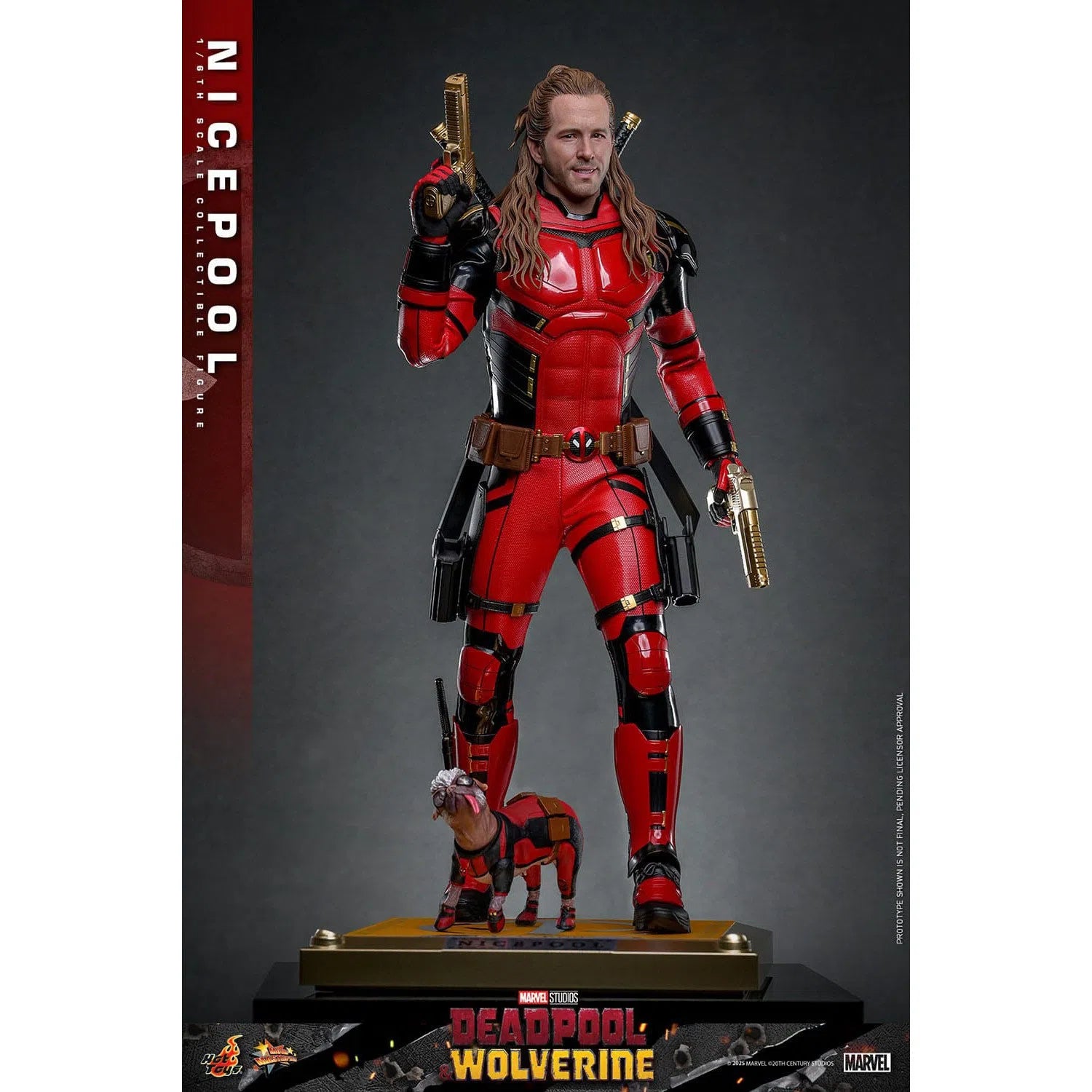 Deadpool & Wolverine:Nicepool: 1/6th Scale Action Figure: Hot Toys Hot Toys