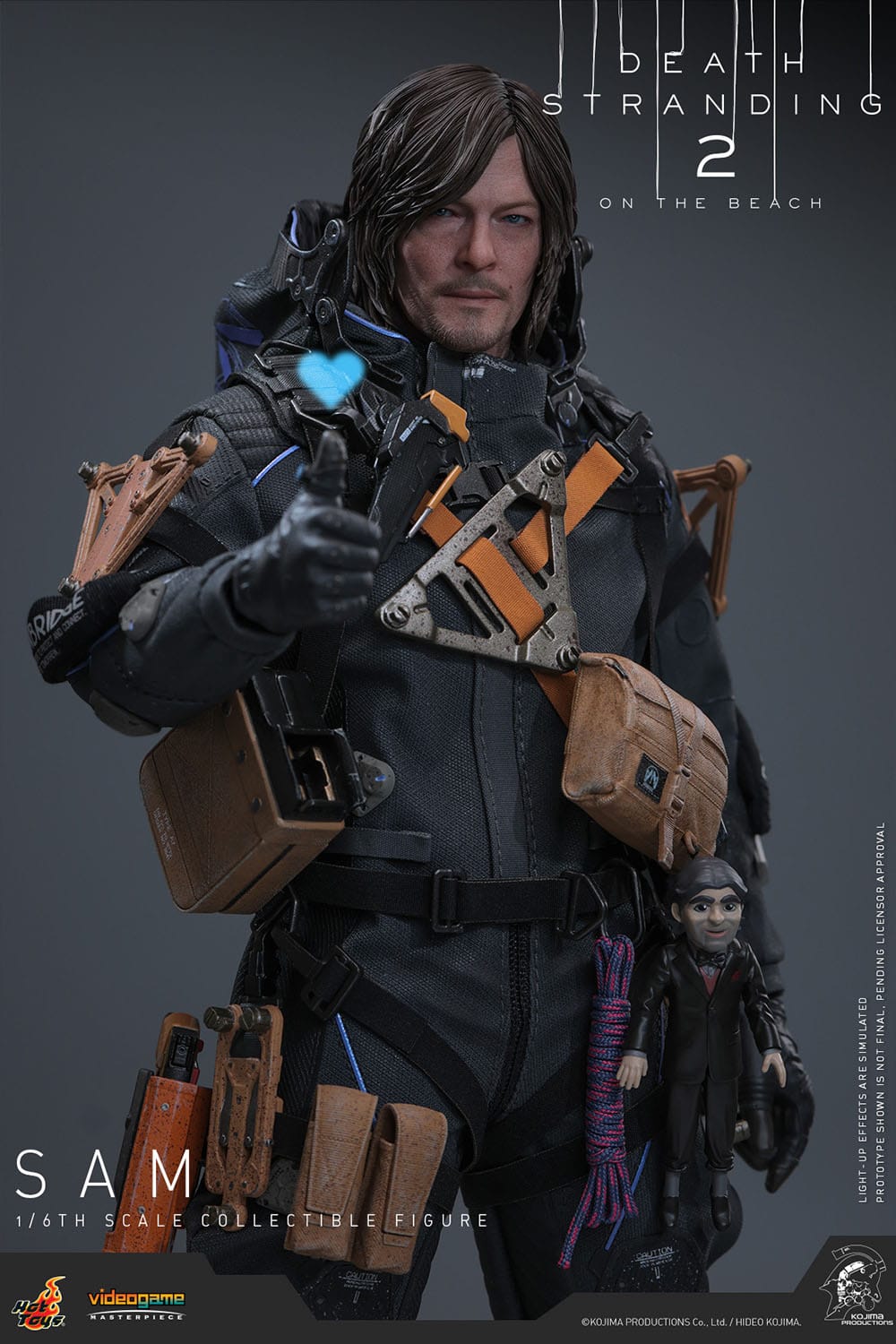 Death Stranding 2: On The Beach: Sam: 1/6th - Hot Toys Action Figures