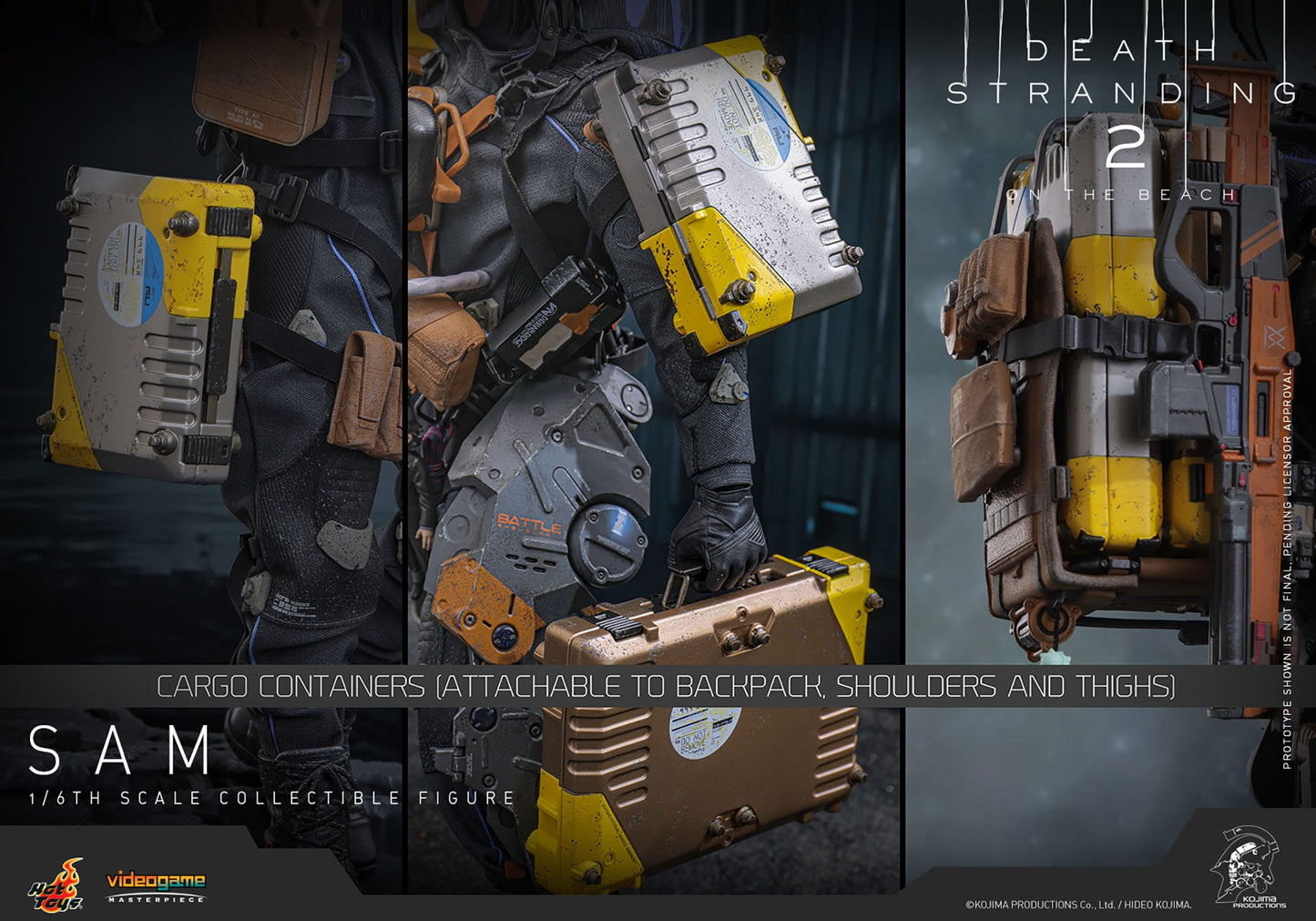 Death Stranding 2: On The Beach: Sam: 1/6th - Hot Toys Action Figures