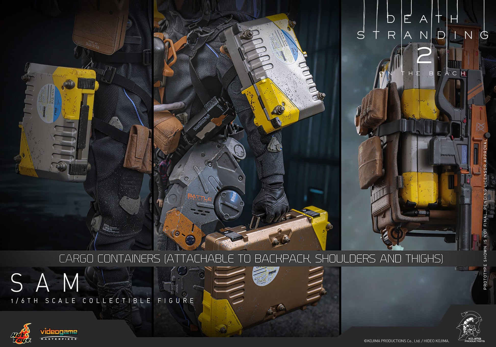 Death Stranding 2: On The Beach: Sam: 1/6th - Hot Toys Action Figures