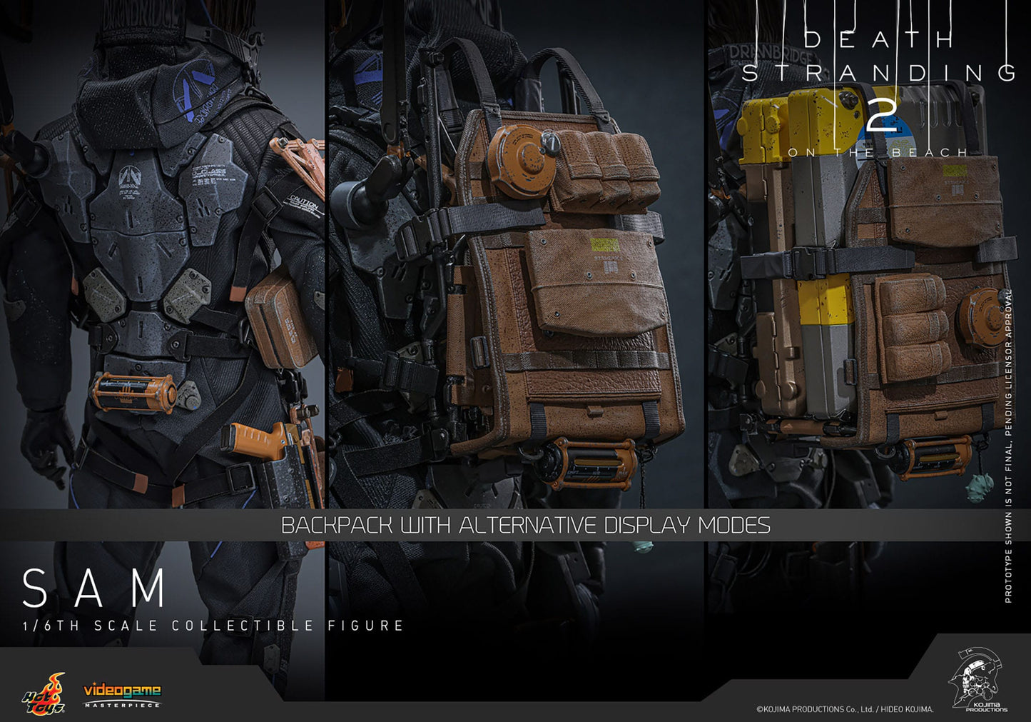 Death Stranding 2: On The Beach: Sam: 1/6th - Hot Toys Action Figures