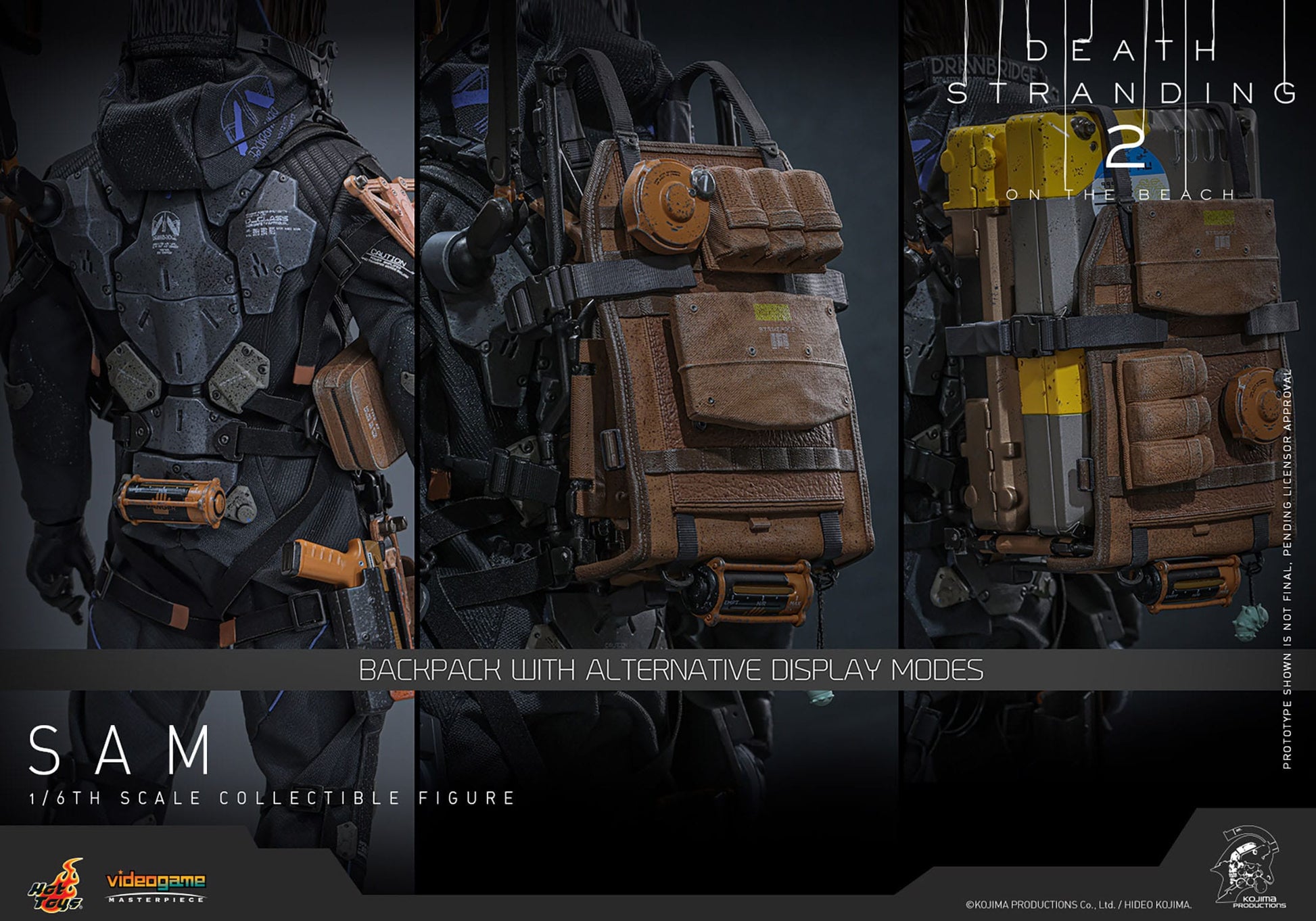 Death Stranding 2: On The Beach: Sam: 1/6th - Hot Toys Action Figures