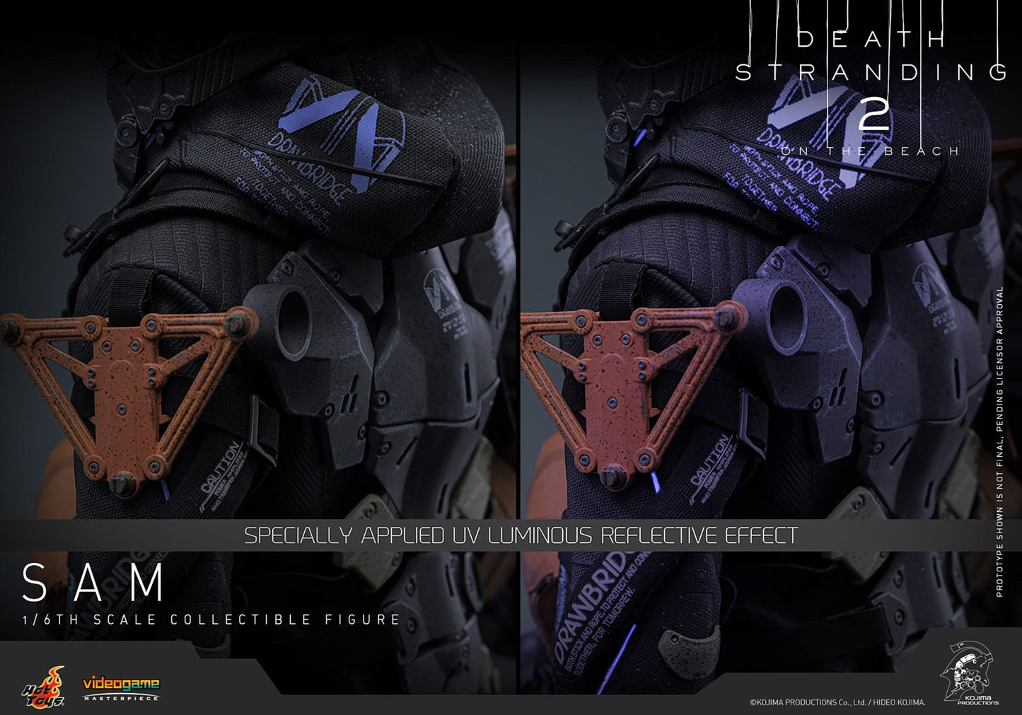 Death Stranding 2: On The Beach: Sam: 1/6th - Hot Toys Action Figures