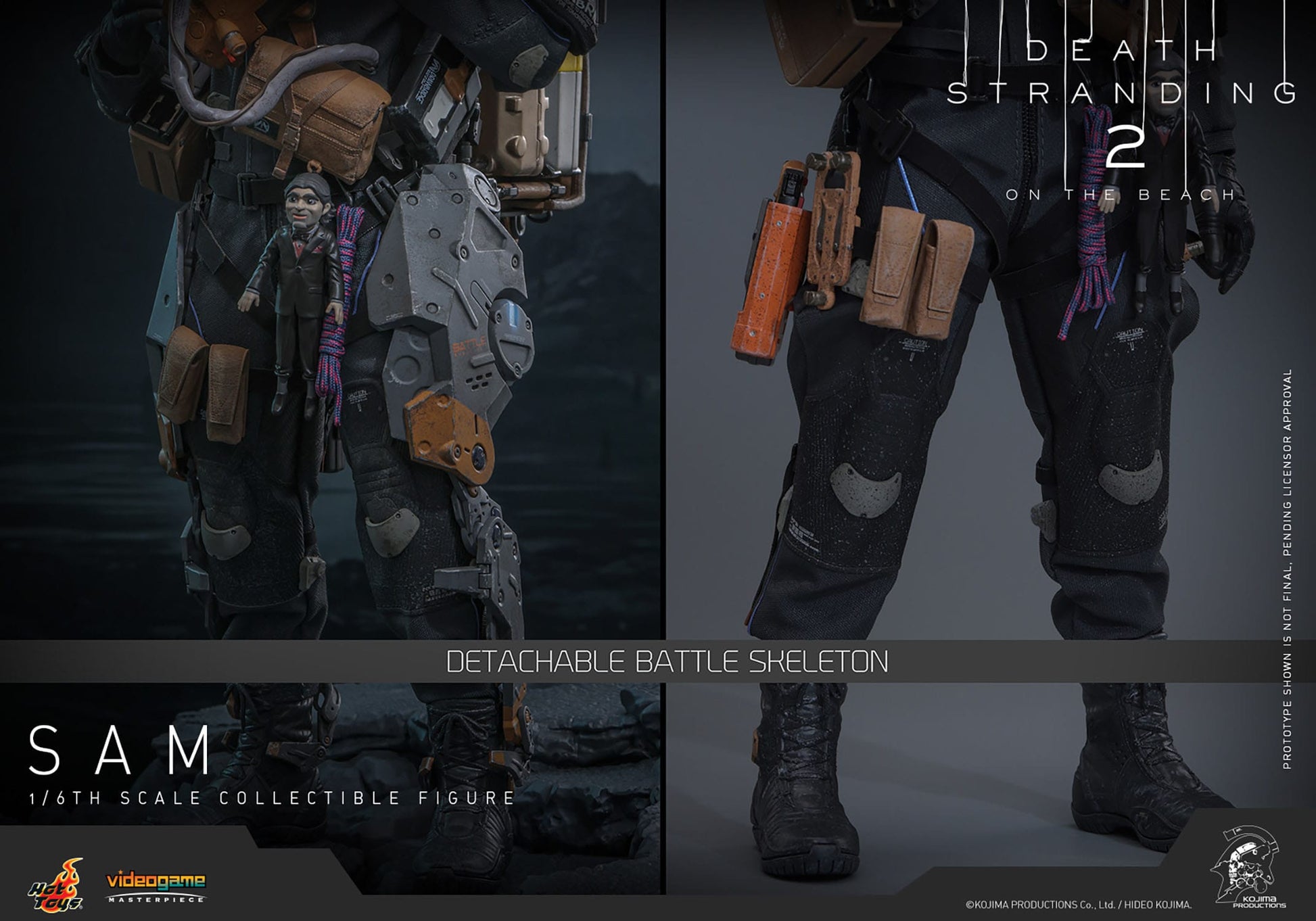 Death Stranding 2: On The Beach: Sam: 1/6th - Hot Toys Action Figures