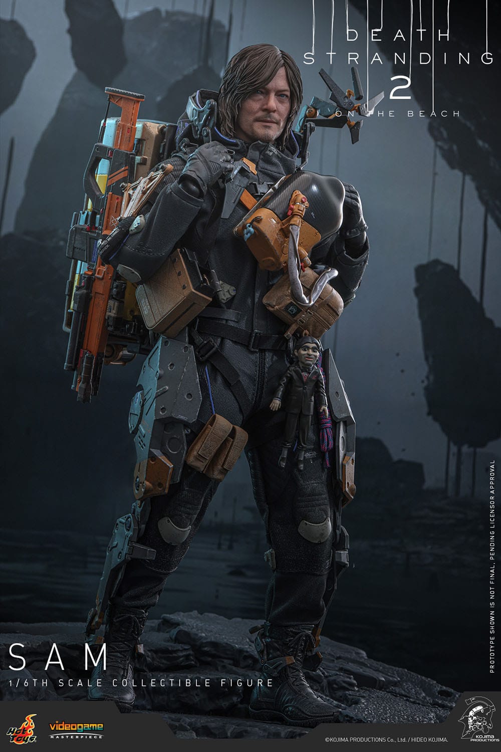 Death Stranding 2: On The Beach: Sam: 1/6th Scale Action Figure: Hot Toys by Hot Toys – Action Figure, [scale], UK stockist Planet Action Figures