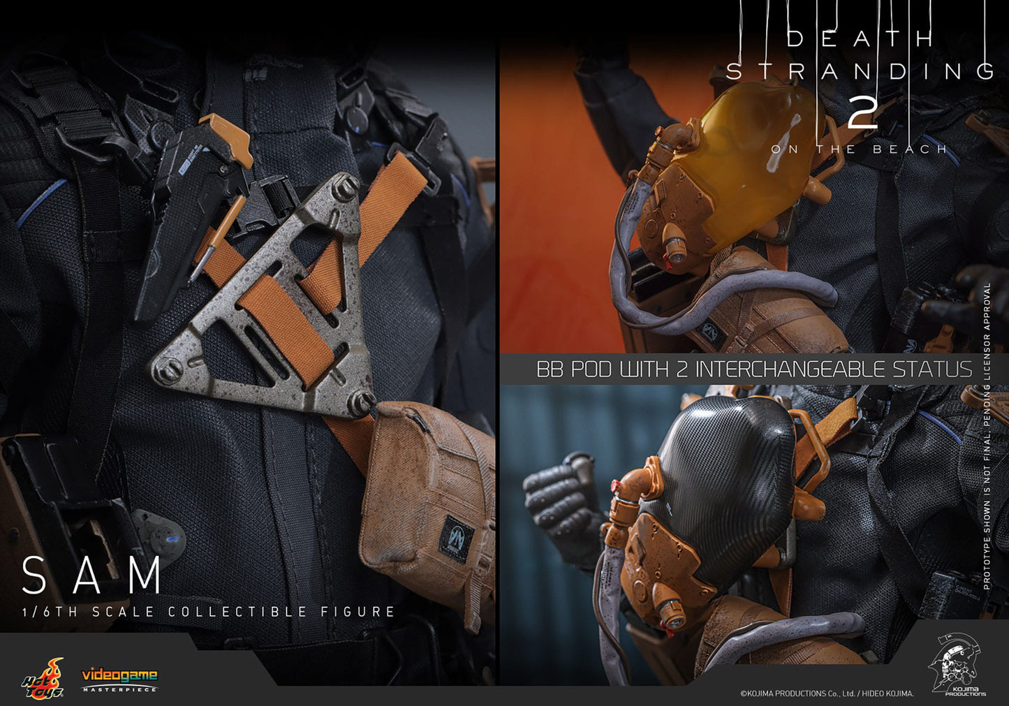 Death Stranding 2: On The Beach: Sam: 1/6th Scale Action Figure: Hot Toys by Hot Toys – Action Figure, [scale], UK stockist Planet Action Figures