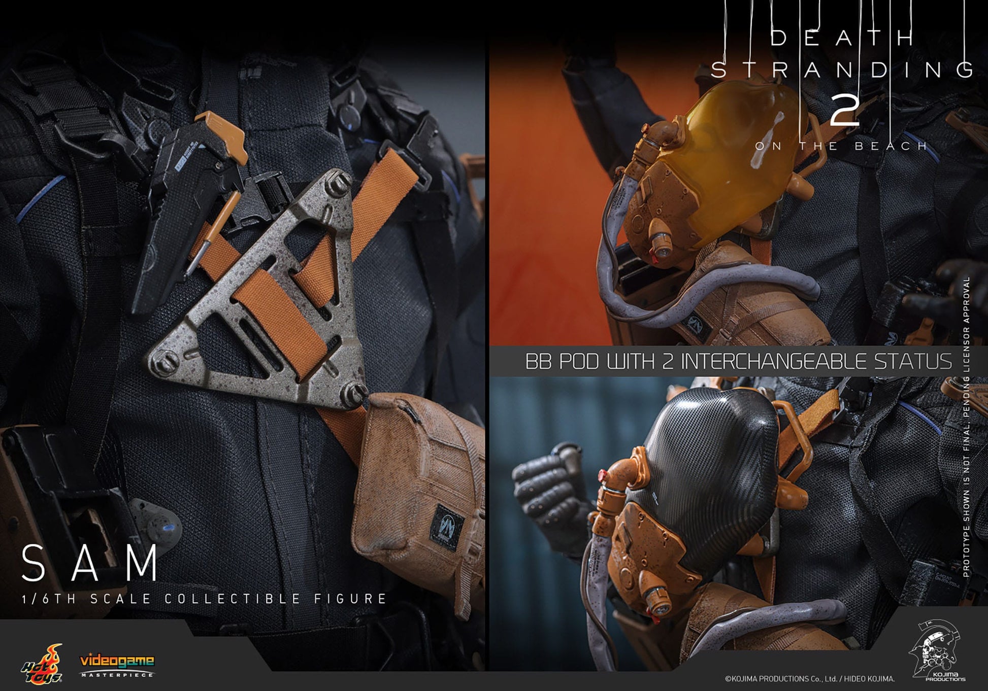 Death Stranding 2: On The Beach: Sam: 1/6th Scale Action Figure: Hot Toys by Hot Toys – Action Figure, [scale], UK stockist Planet Action Figures