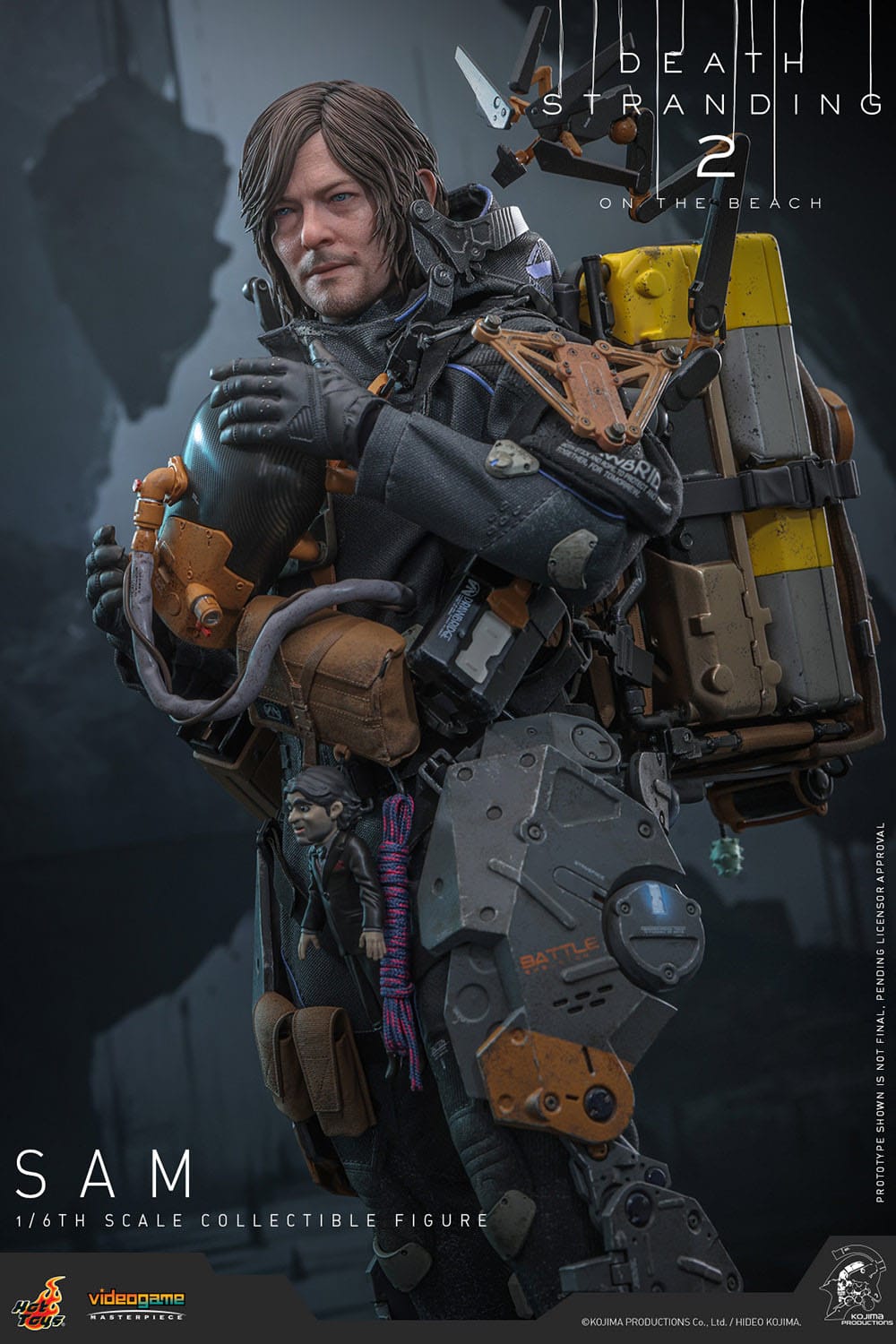 Death Stranding 2: On The Beach: Sam: 1/6th Scale Action Figure: Hot Toys by Hot Toys – Action Figure, [scale], UK stockist Planet Action Figures