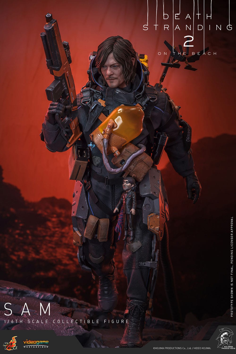 Death Stranding 2: On The Beach: Sam: 1/6th Scale Action Figure: Hot Toys by Hot Toys – Action Figure, [scale], UK stockist Planet Action Figures