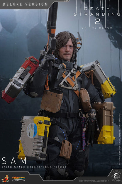Death Stranding 2: On The Beach: Sam: Deluxe Version: 1/6th - Hot Toys Action Figures