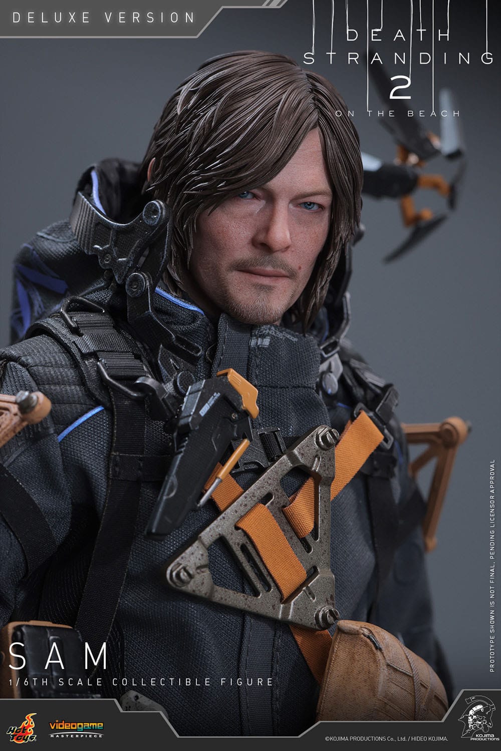Death Stranding 2: On The Beach: Sam: Deluxe Version: 1/6th - Hot Toys Action Figures