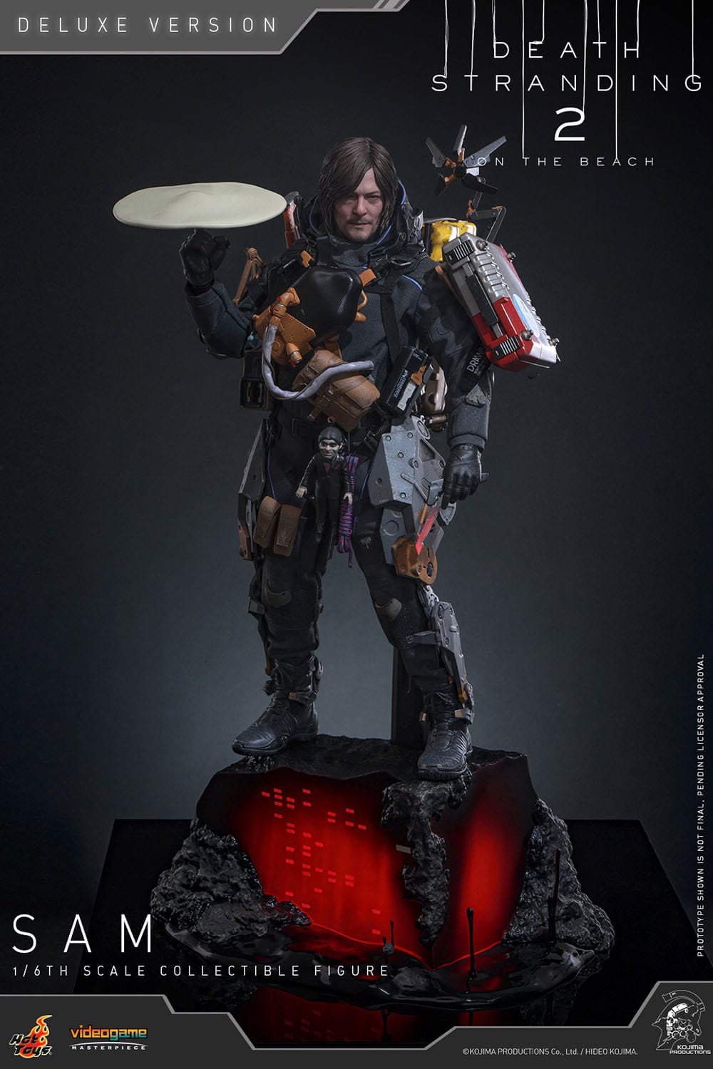 Death Stranding 2: On The Beach: Sam: Deluxe Version: 1/6th - Hot Toys Action Figures