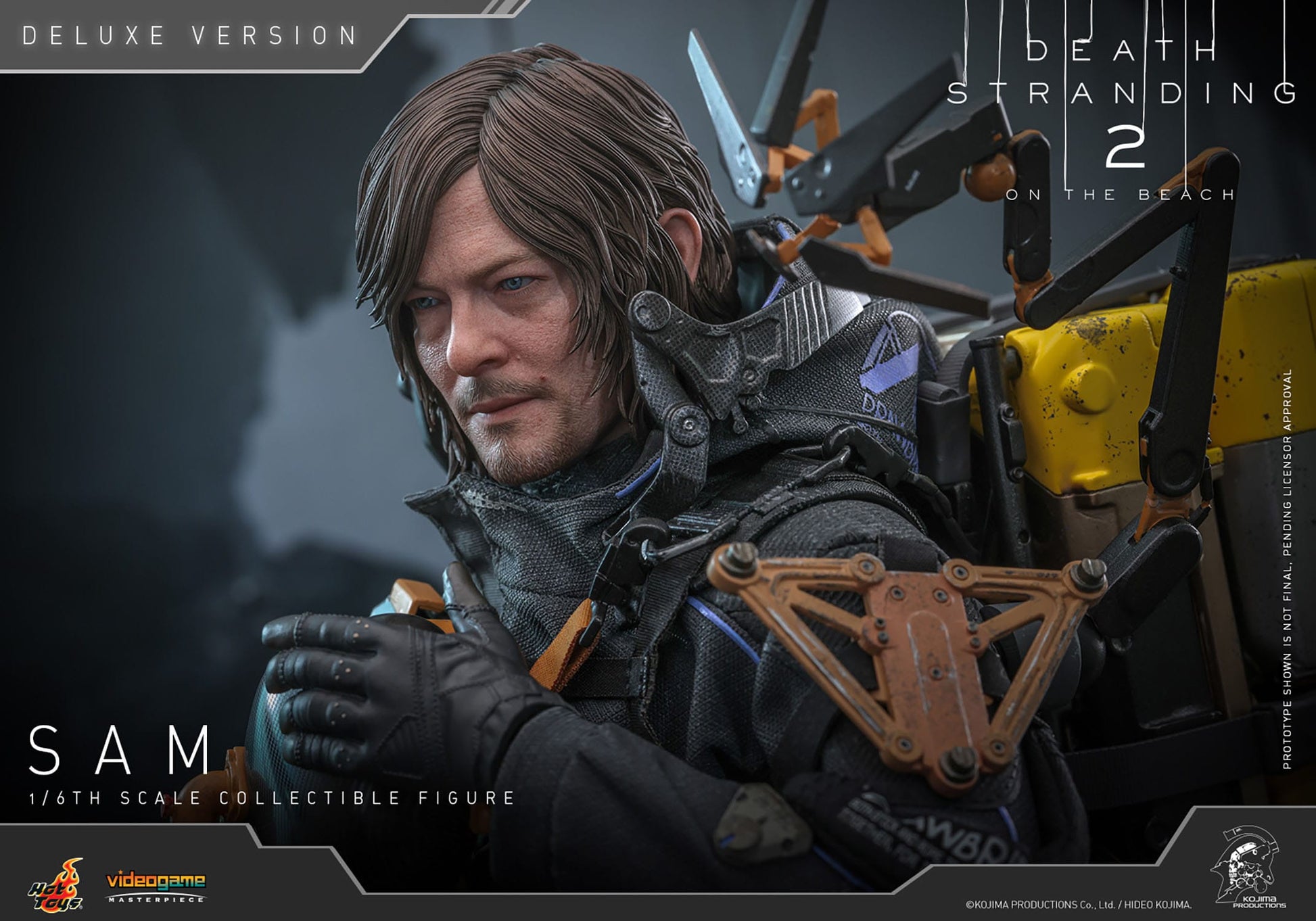 Death Stranding 2: On The Beach: Sam: Deluxe Version: 1/6th - Hot Toys Action Figures