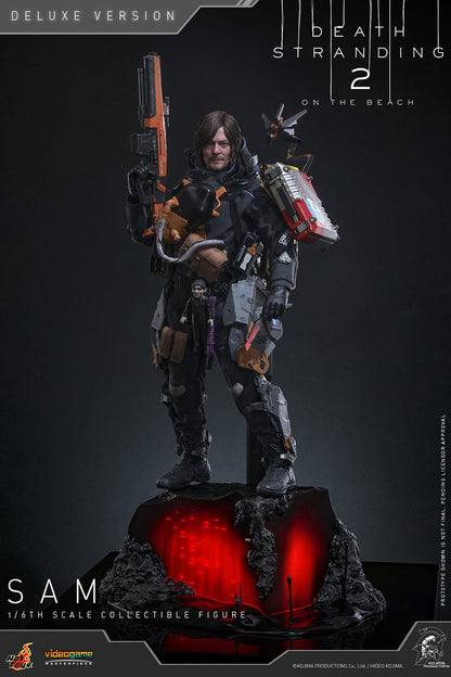 Death Stranding 2: On The Beach: Sam: Deluxe Version: 1/6th - Hot Toys Action Figures